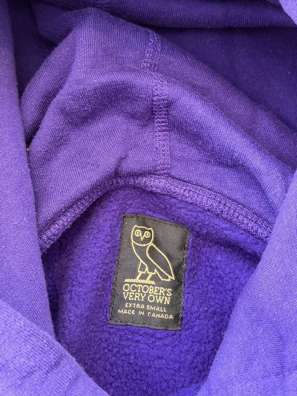 Octobers Very Own OG Purple & Gold Owl Hoodie Drake OVO READ DESCRIPTION