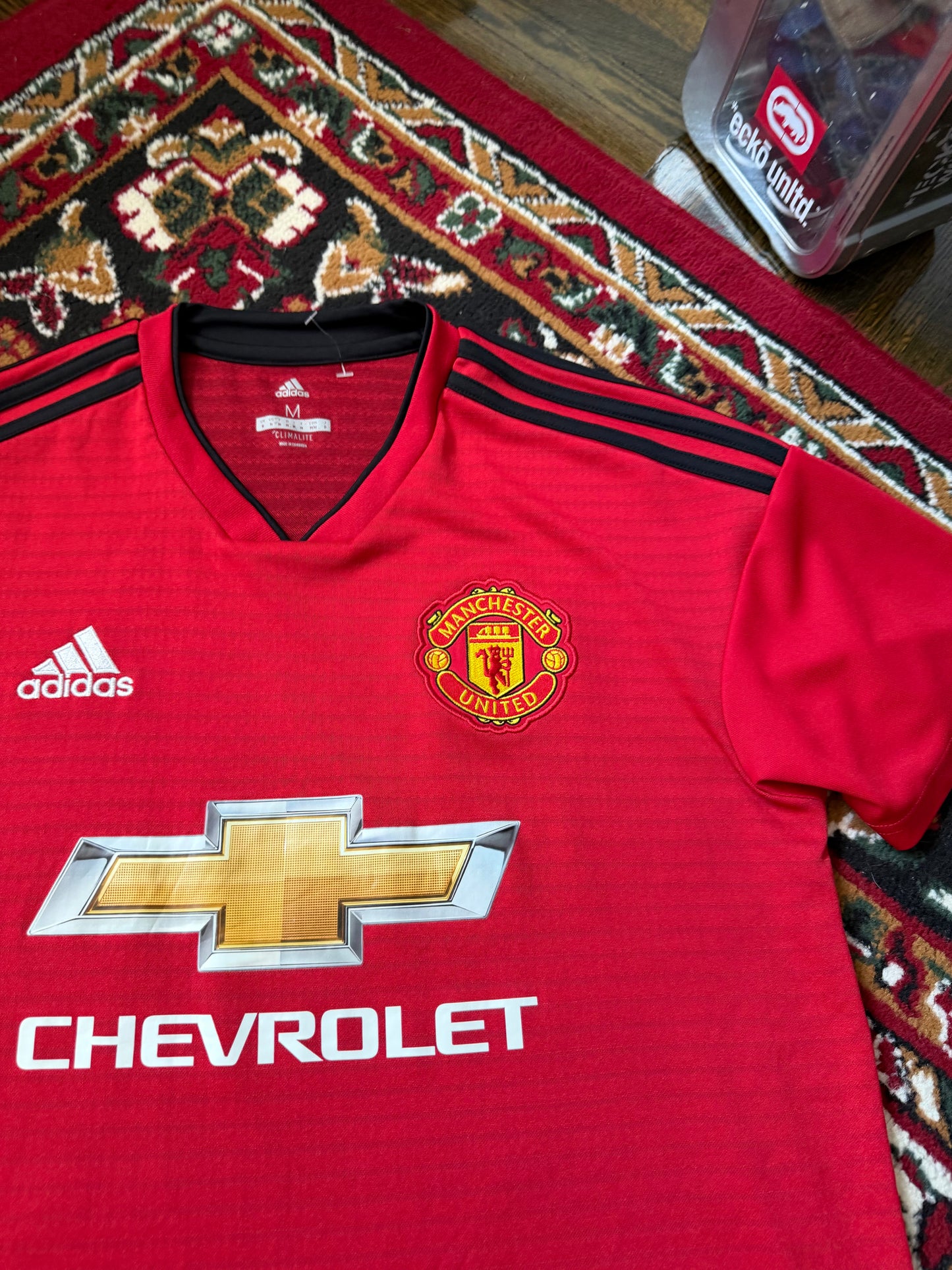 Manchester United Adidas 2018 Football / Soccer Jersey