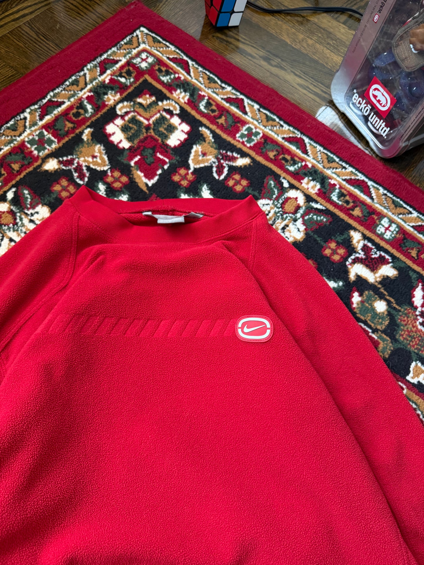Vintage Nike Center Swoosh Fleece Sweatshirt