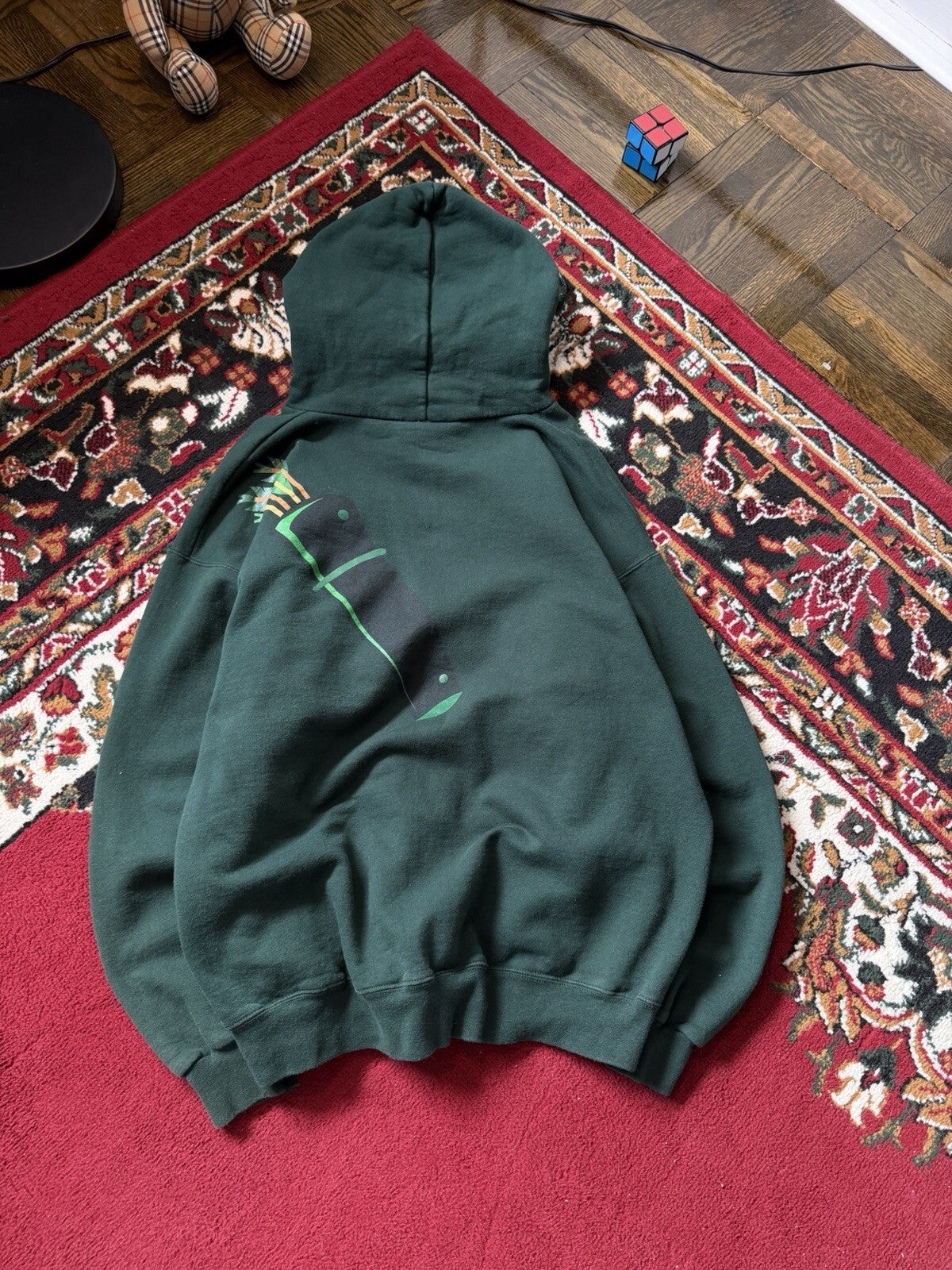 DC Comics Green Arrow Hoodie Full Zipper Vintage M (38-40)