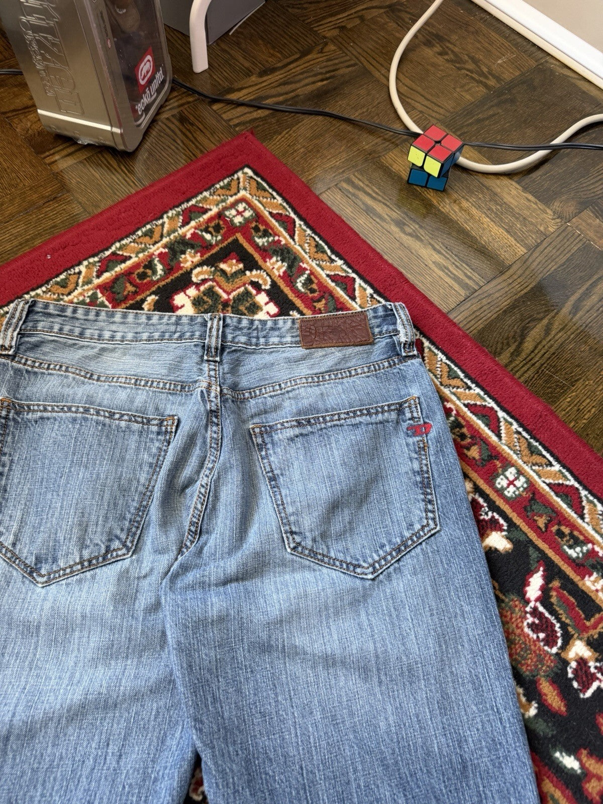 Diesel Washed Jeans Bootcut Jeans Size 34 Flared