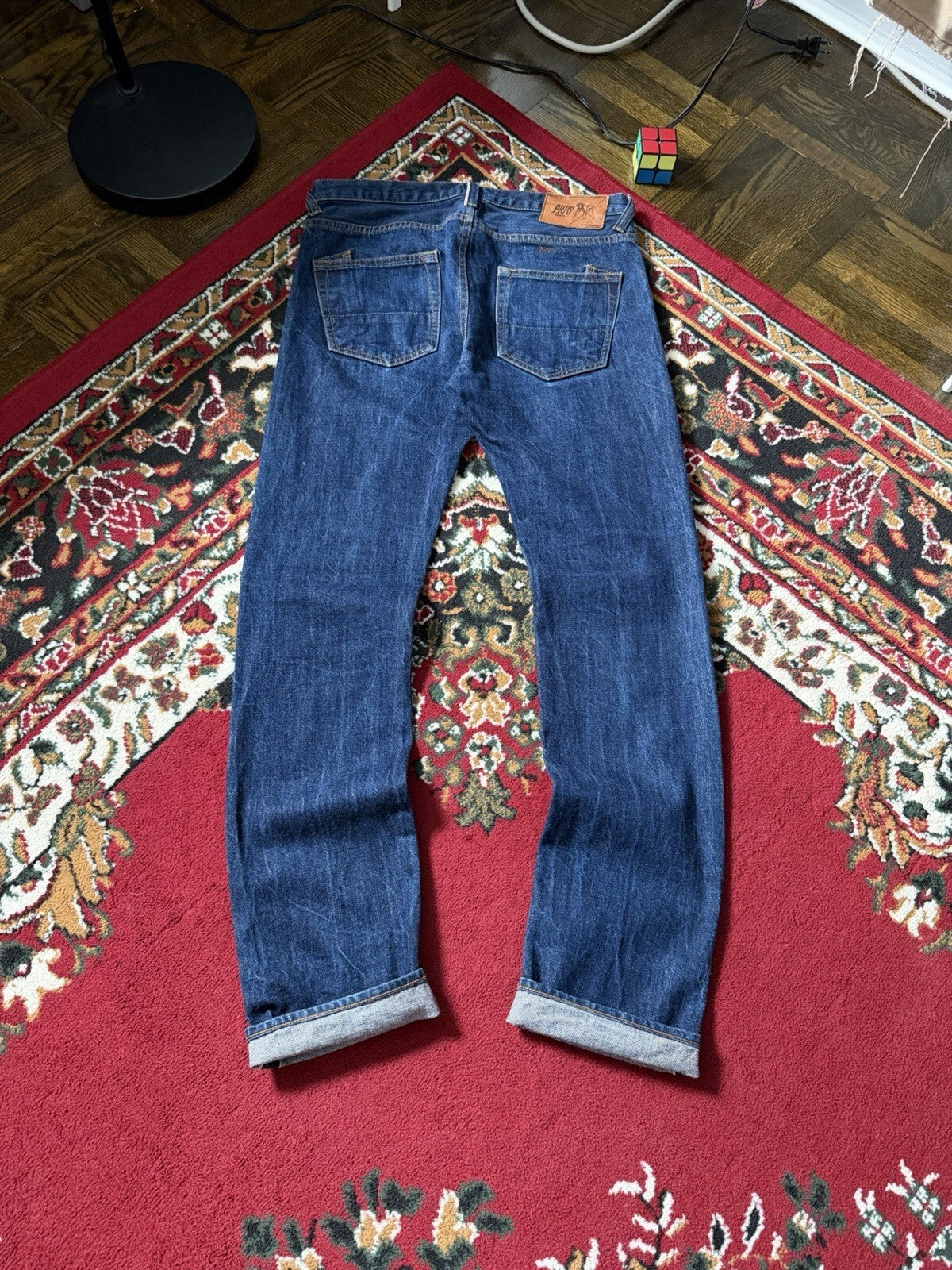 PRPS Selvedge Denim Jeans Janpanese Distressed Cotton Men's 33