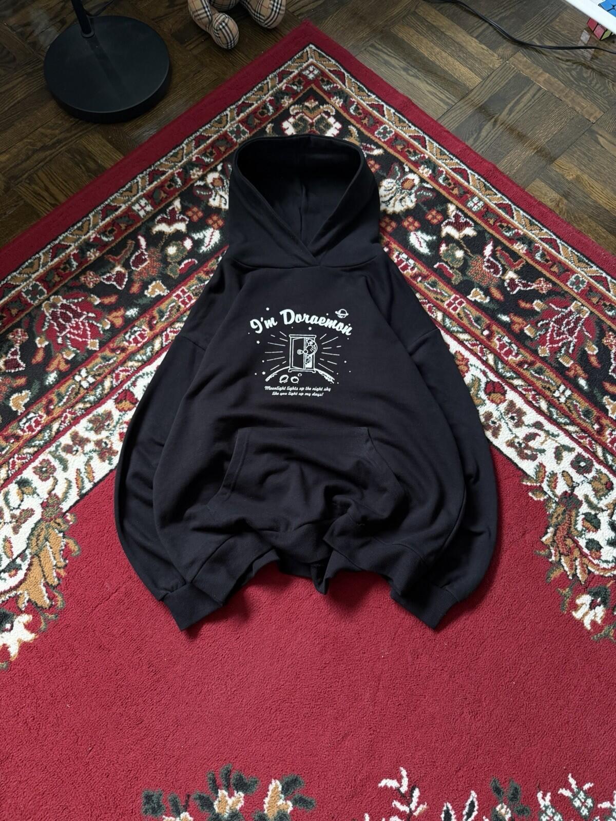 I'am Doraemon Anime Unique Graphic Japan Exclusive Hoodie Fujiko Pro Size M