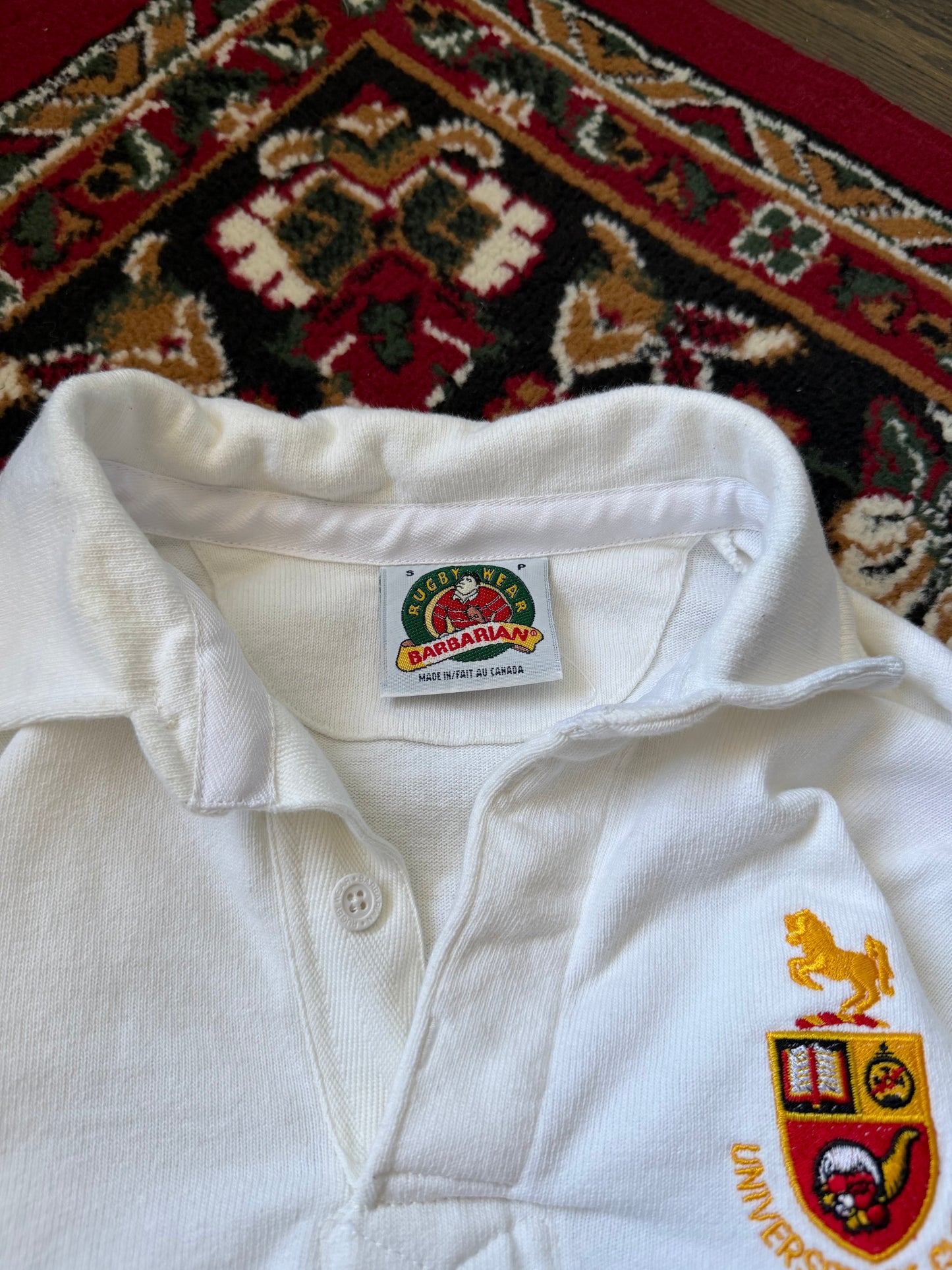 Vintage Barbarian Rugby University Of Guelph Sweater