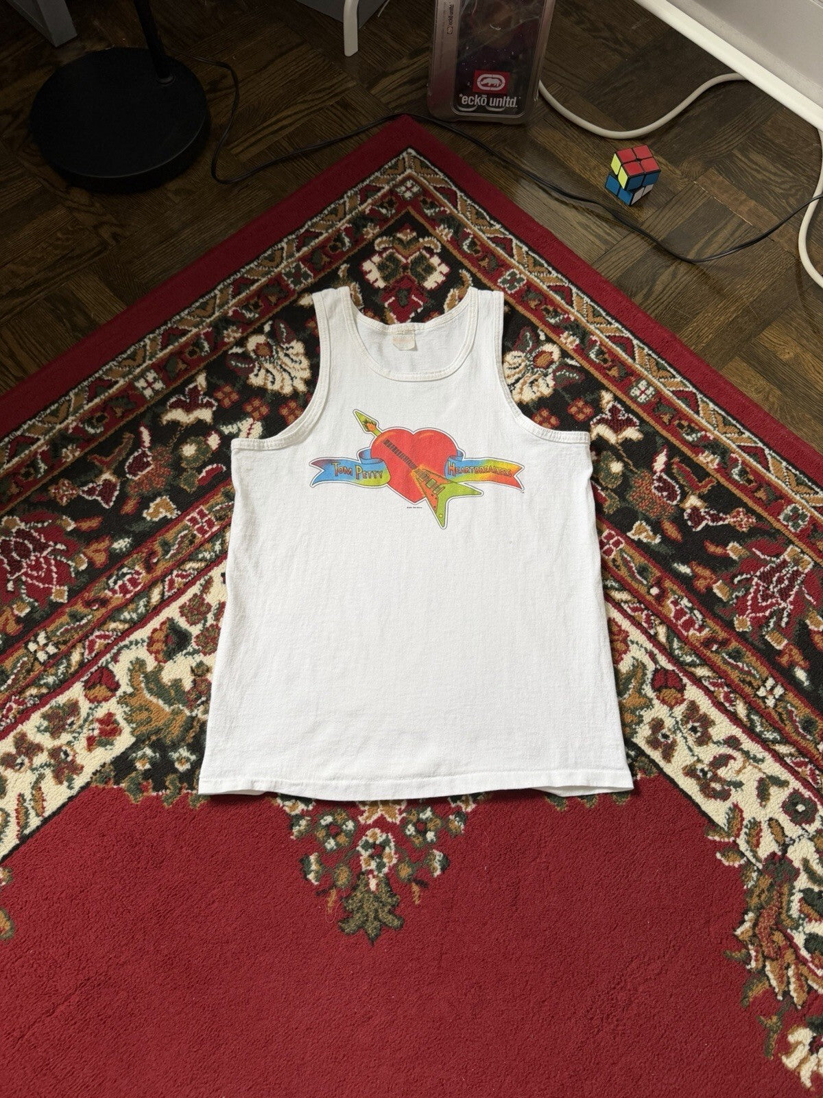 Vintage 70s Tom Petty and The Heartbreakers L 1976 Tour Tee Tank Top