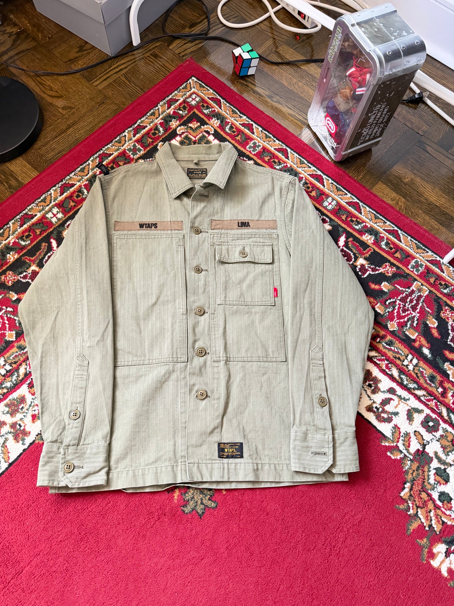 Wtaps Buds Lima Green Fiel Jacket Made in Japan