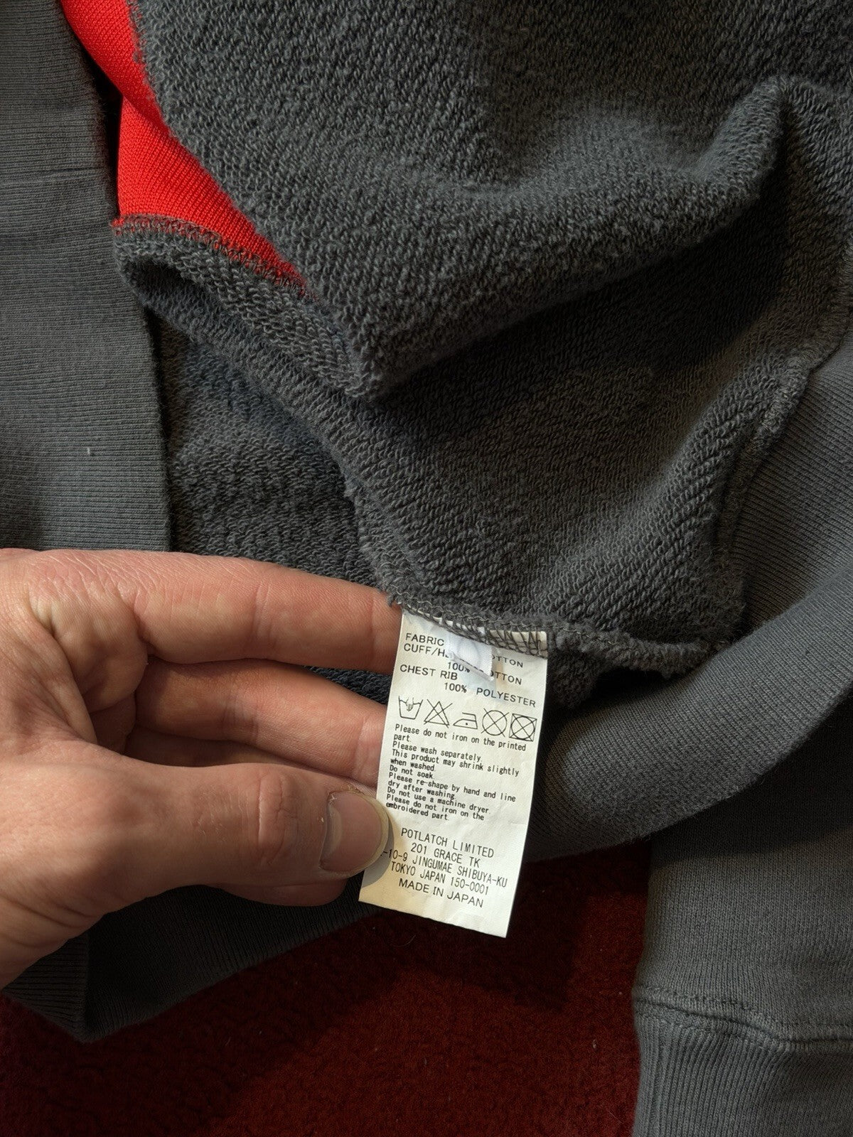 Cav Empt Policy "Articles May Not Be Exchanged" Heavy Hoodie - Size XL