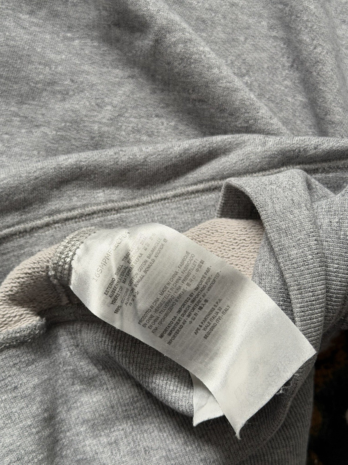 Parajumpers Active Outdoor K2 Sweatshirt Mens Size S Gray