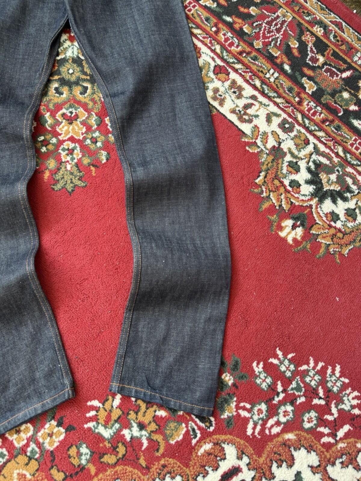 Naked & Famous Jeans Mens 31 Weird Guy Japanese Dark Indigo Organic Cotton