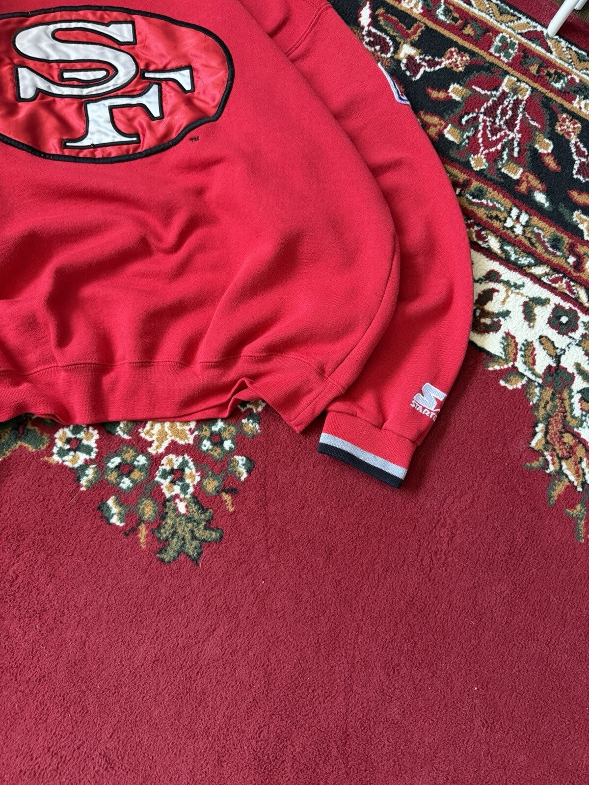Vintage Starter Pro Line San Francisco 49ers Sweatshirt 90’s Y2K Men's Size L