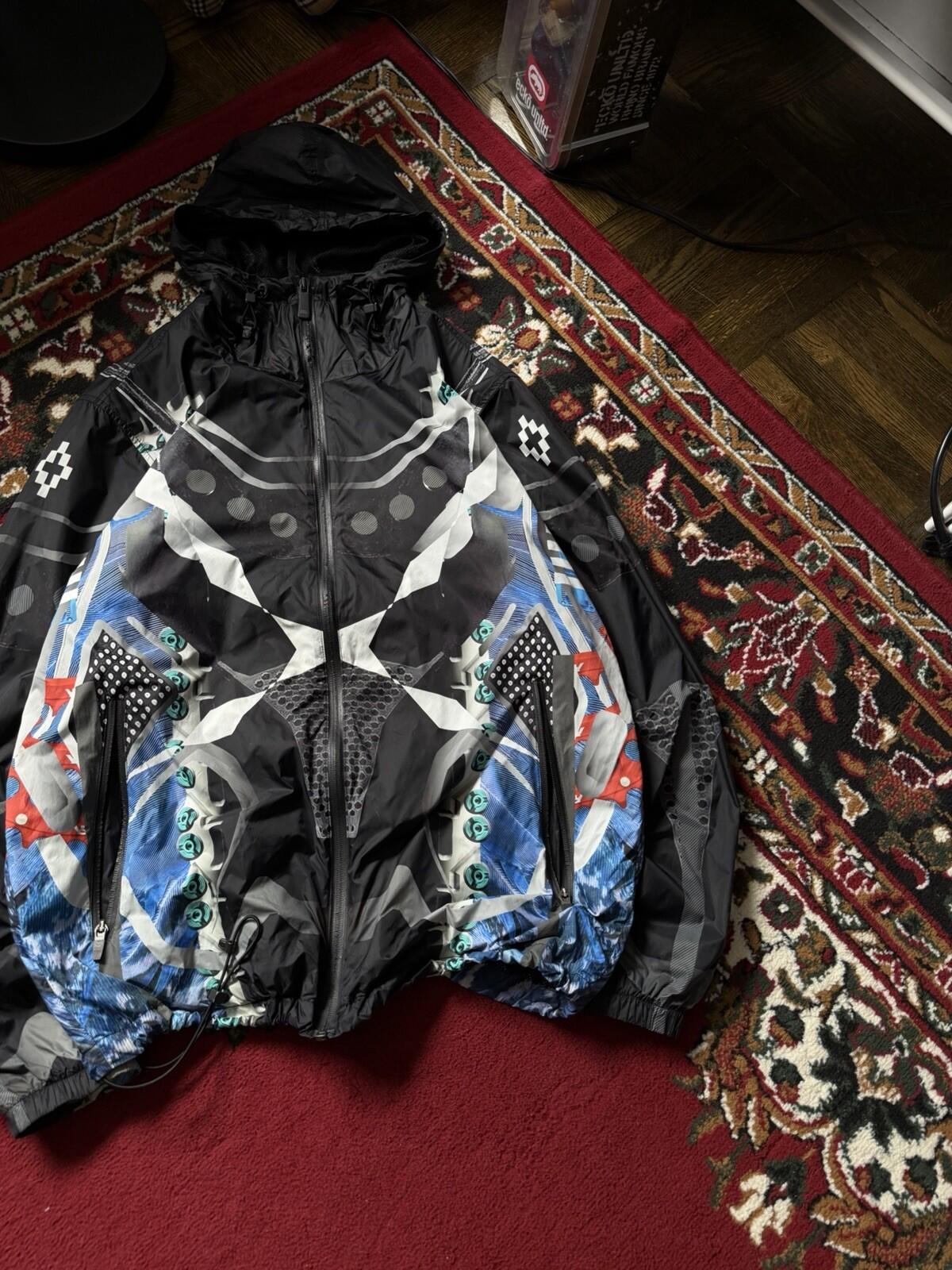 Marcelo Burlon County Of Milan AOP Windbreaker Jacket Size M