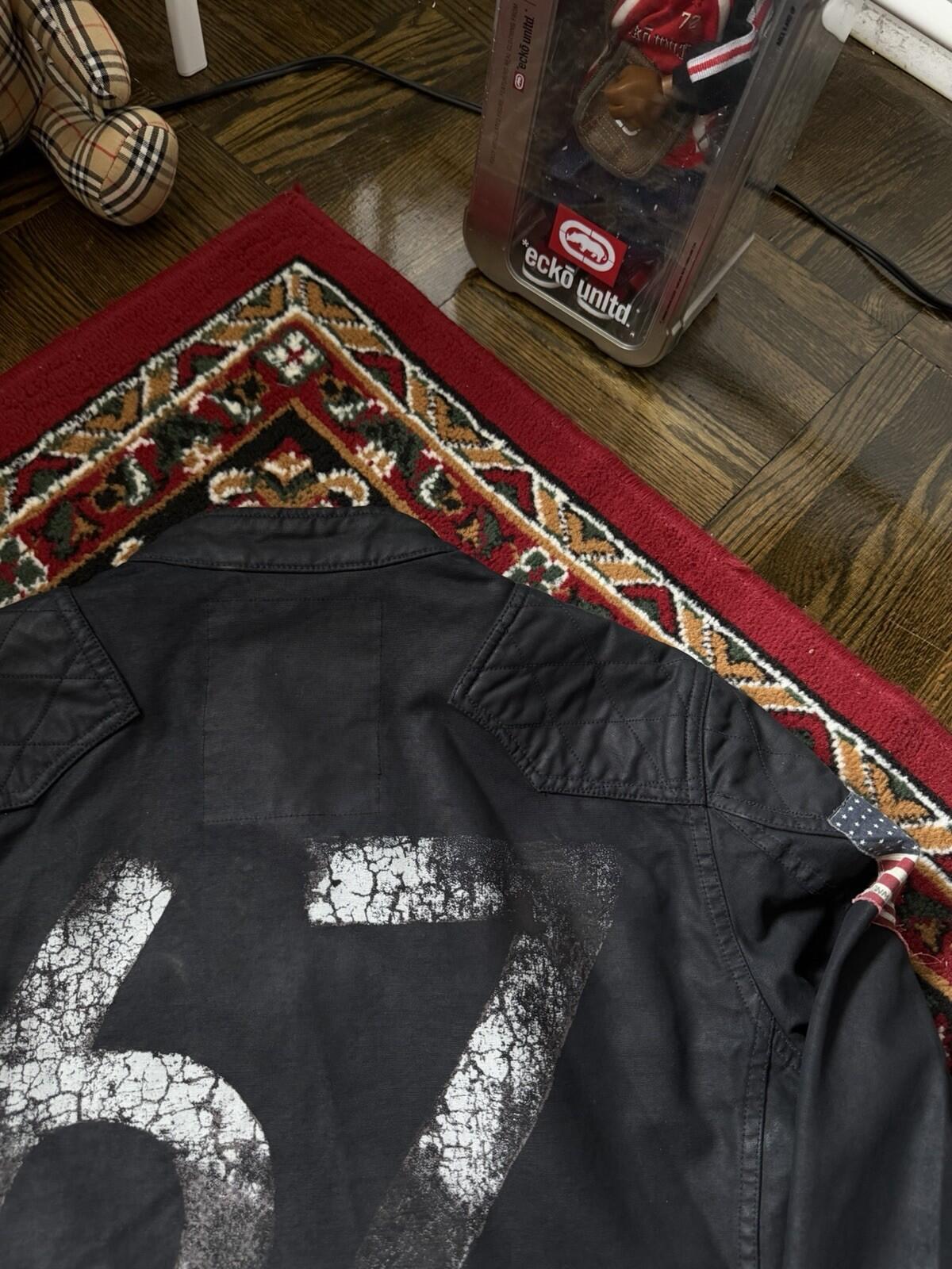 Polo Ralph Lauren Denim & Supply Waxed Cotton Black Jacket