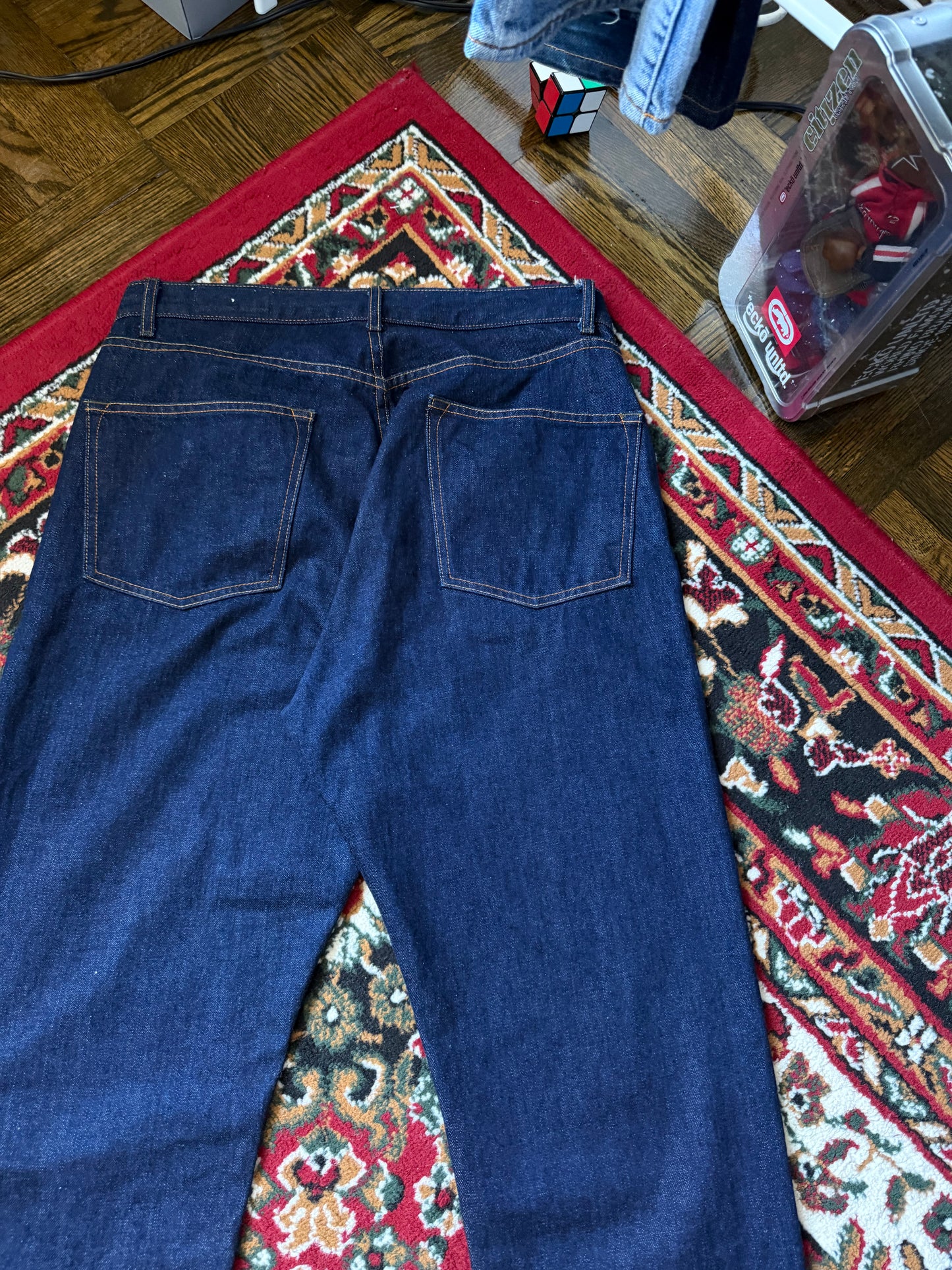 Imogene + Willie Mens Hank Straight Selvedge Raw Denim Jeans