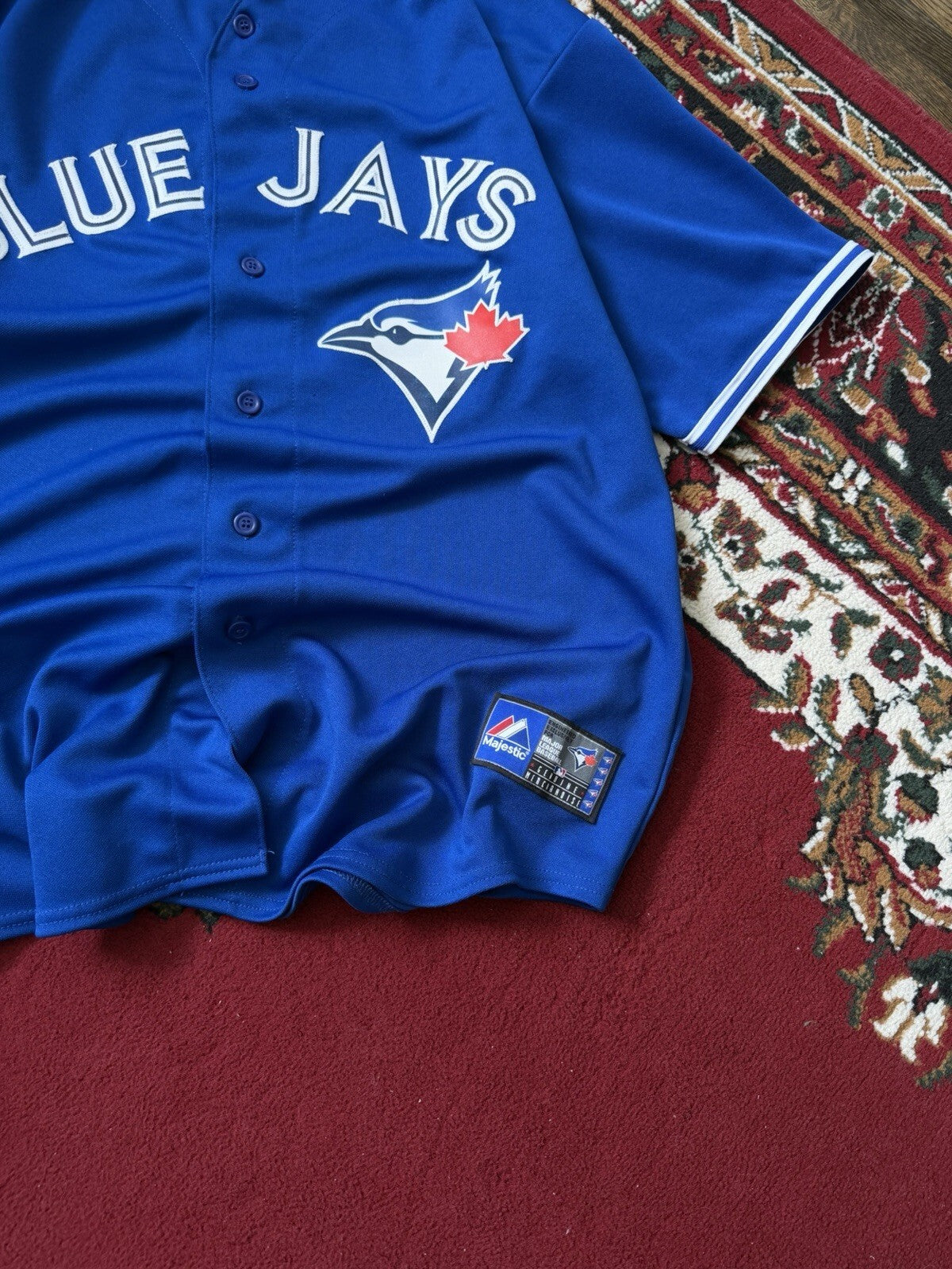 Majestic Toronto Blue Jays 43 Jersey Size XXL Blue