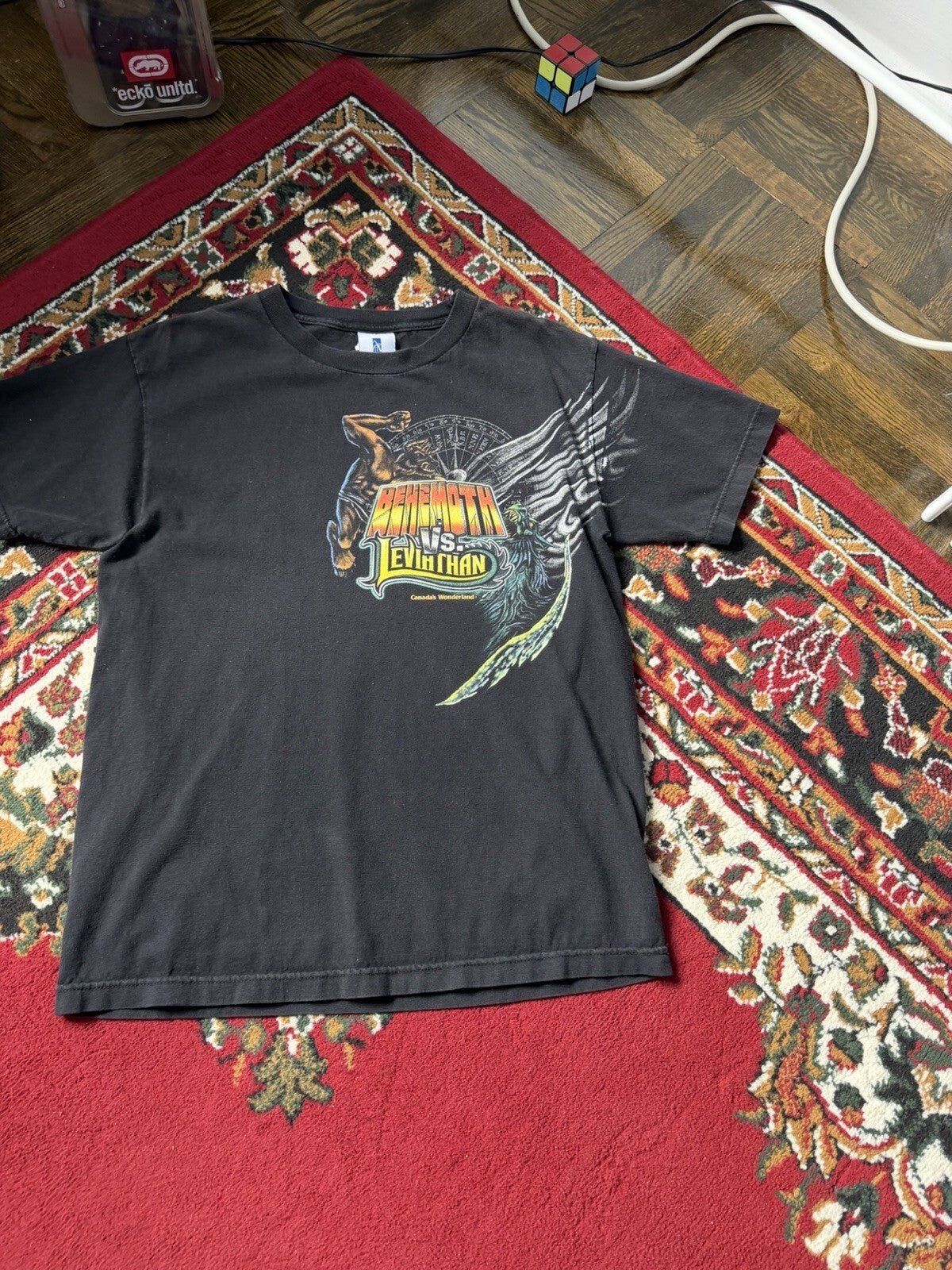 Canada’s Wonderland Theme Park T Shirt Adult Mens Sz M Behemoth & Leviathan Tee