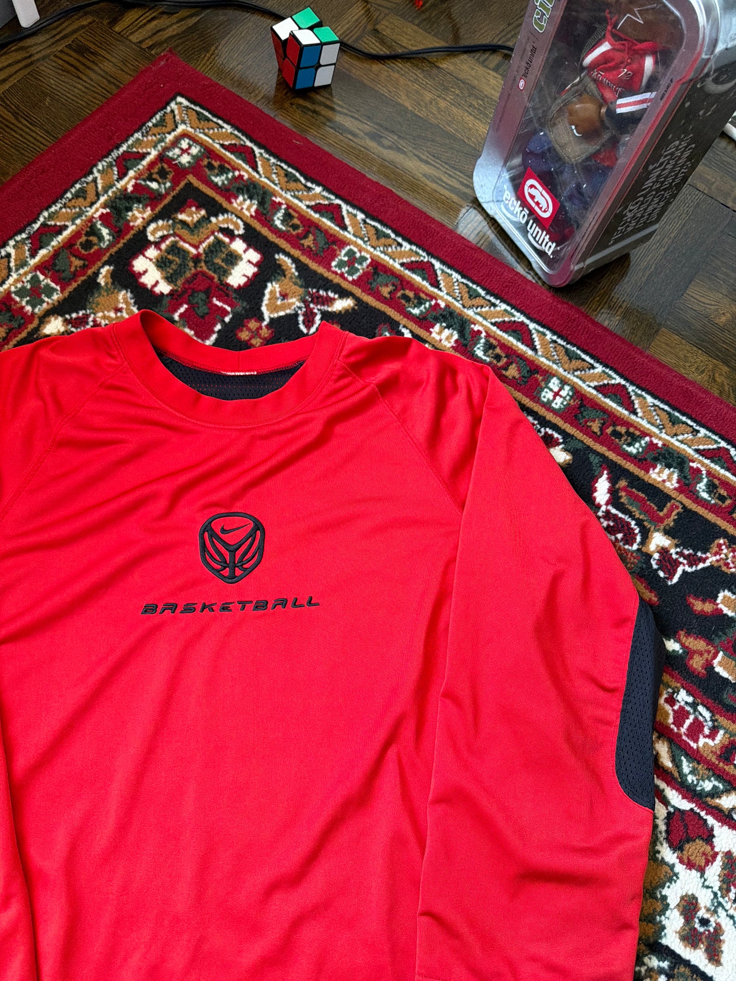 Vintage Nike Basketball Reversible 3/4 Sleeves Shirt Jersey