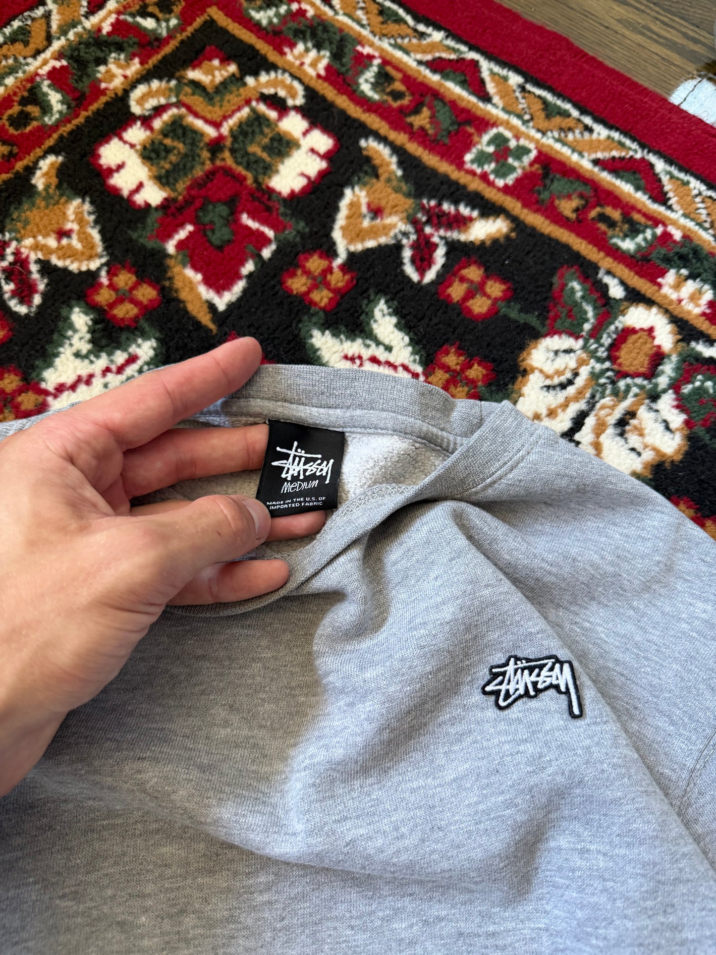 Vintage Stussy Basic Sweatshirt