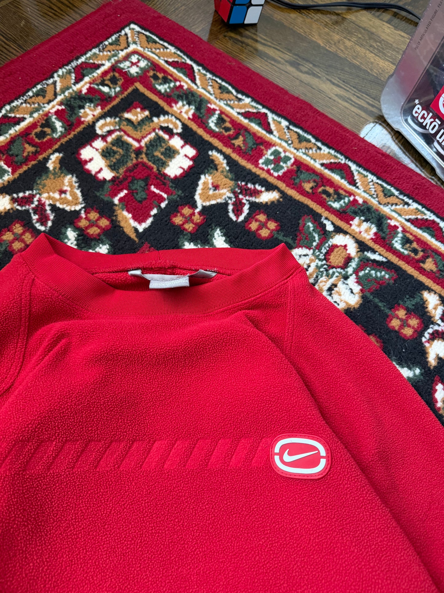 Vintage Nike Center Swoosh Fleece Sweatshirt