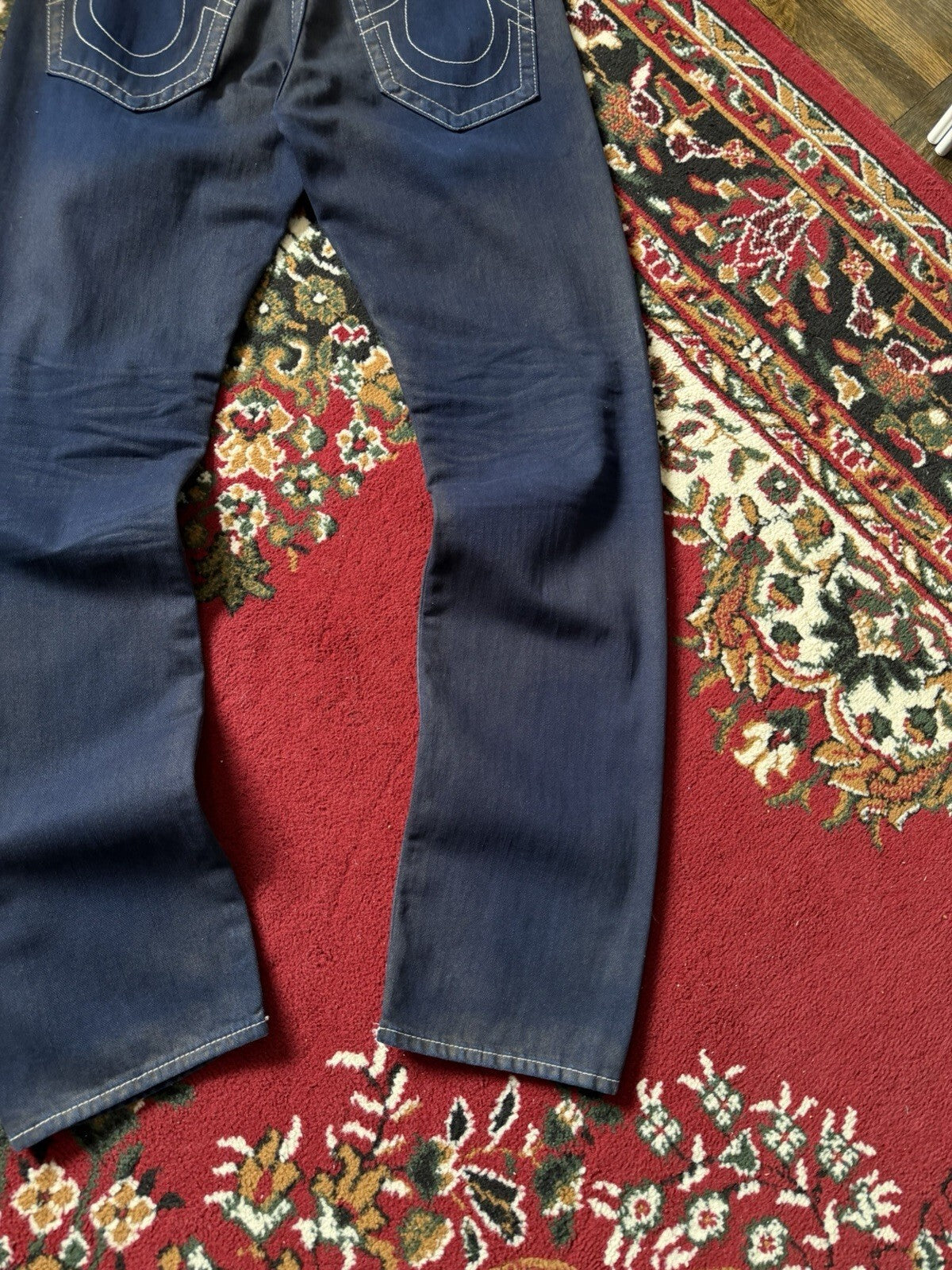 Vintage True Religion Jackson Pants Men Size 32 Blue 90s Y2K