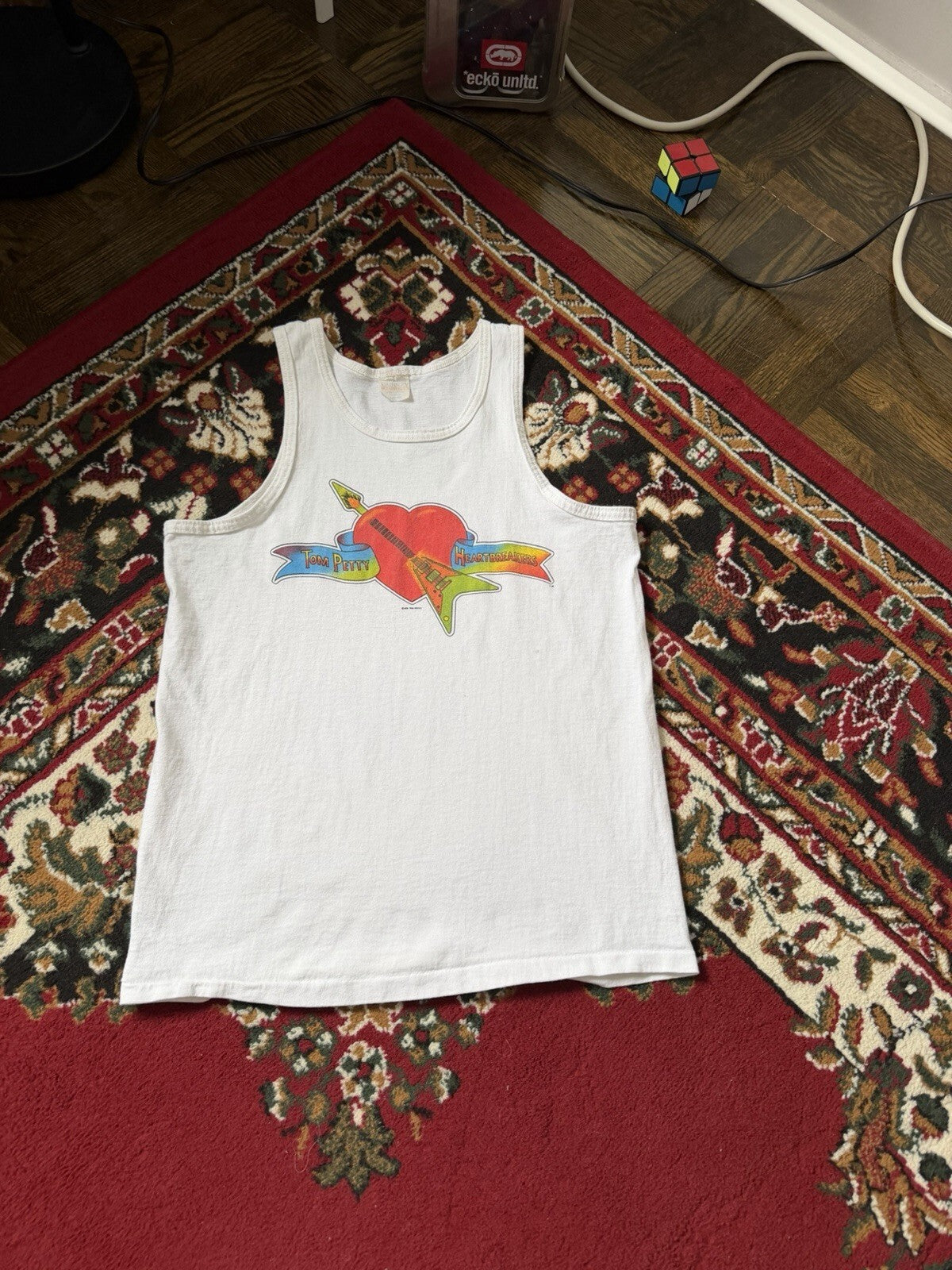 Vintage 70s Tom Petty and The Heartbreakers L 1976 Tour Tee Tank Top