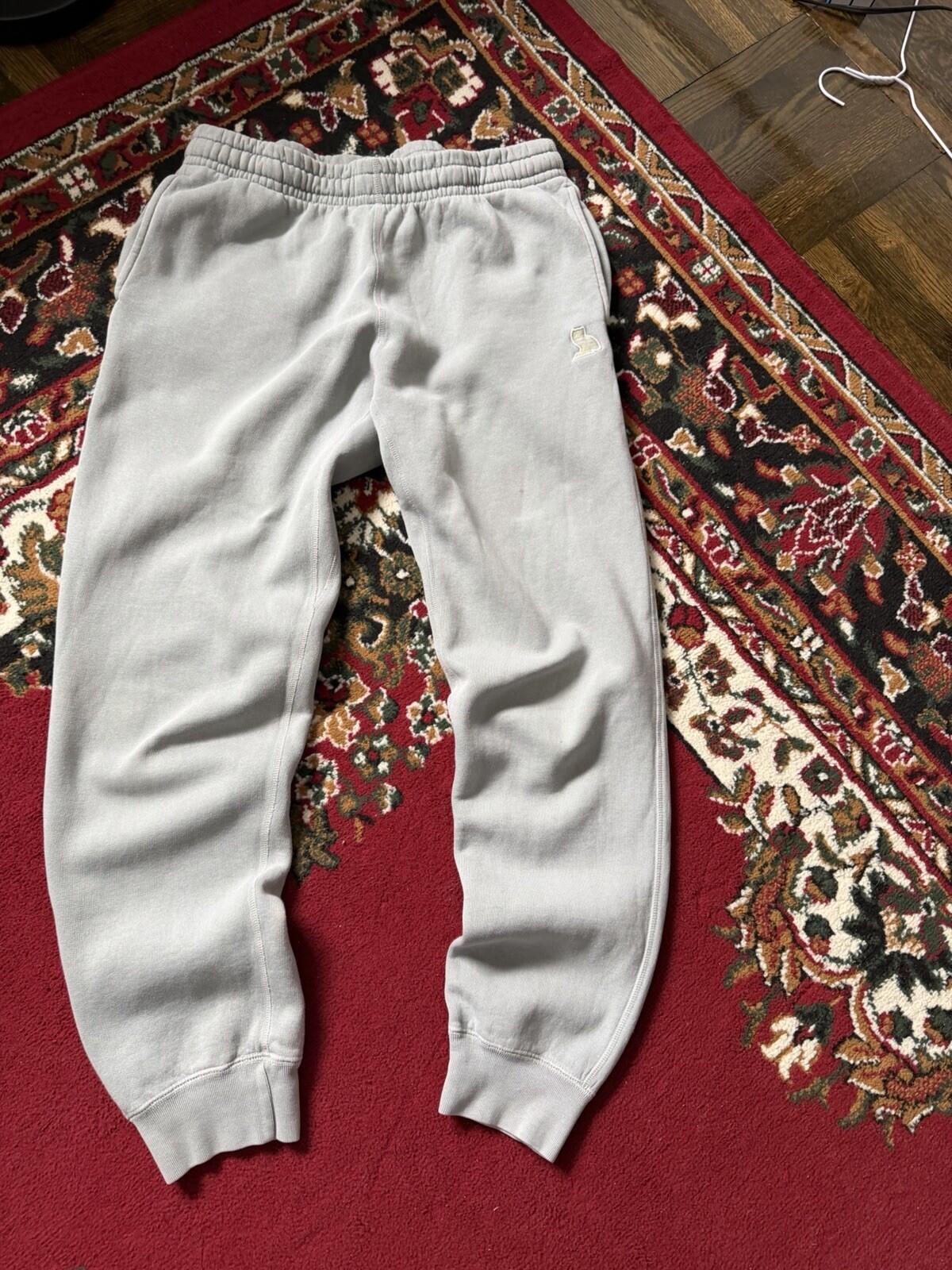 OVO October's Very Own Garment Dye Sweatpants Light Green Color Mens M Drake