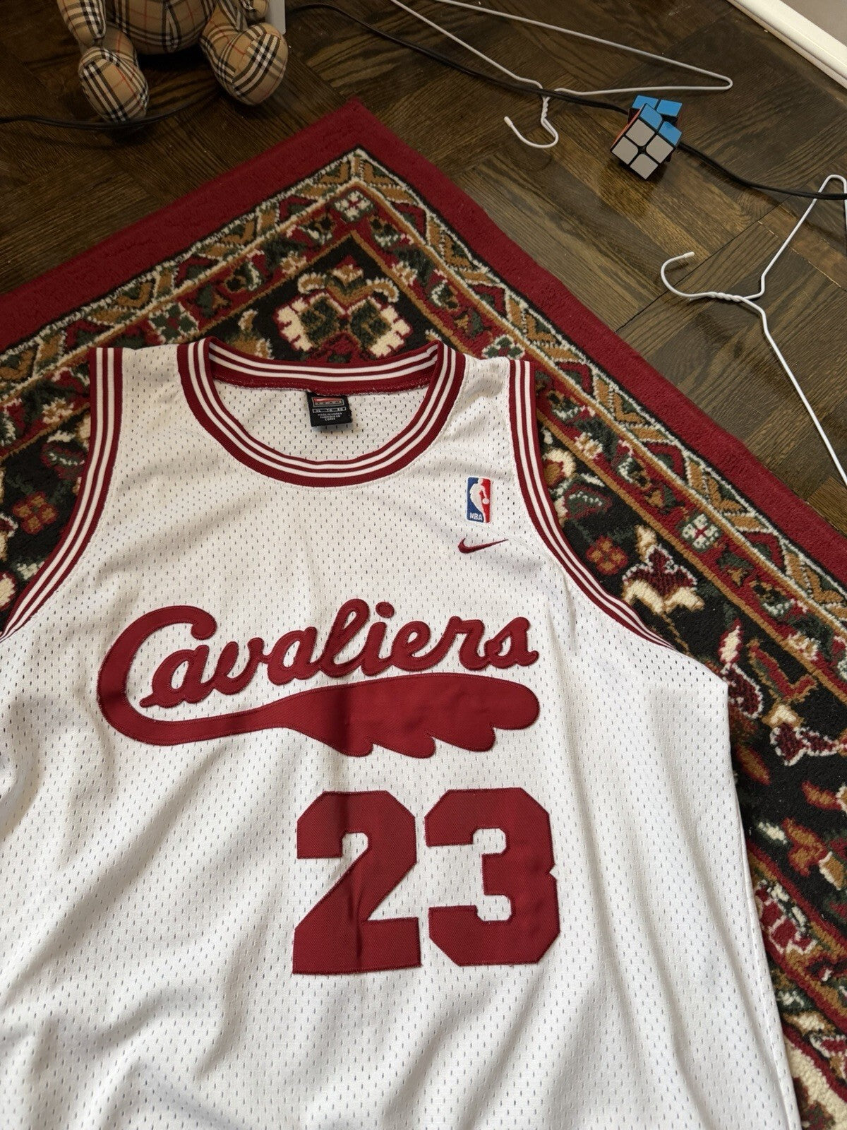 Nike LEBRON JAMES #23 Jersey Cleveland Cavaliers XL Length + 2 NBA Basketball