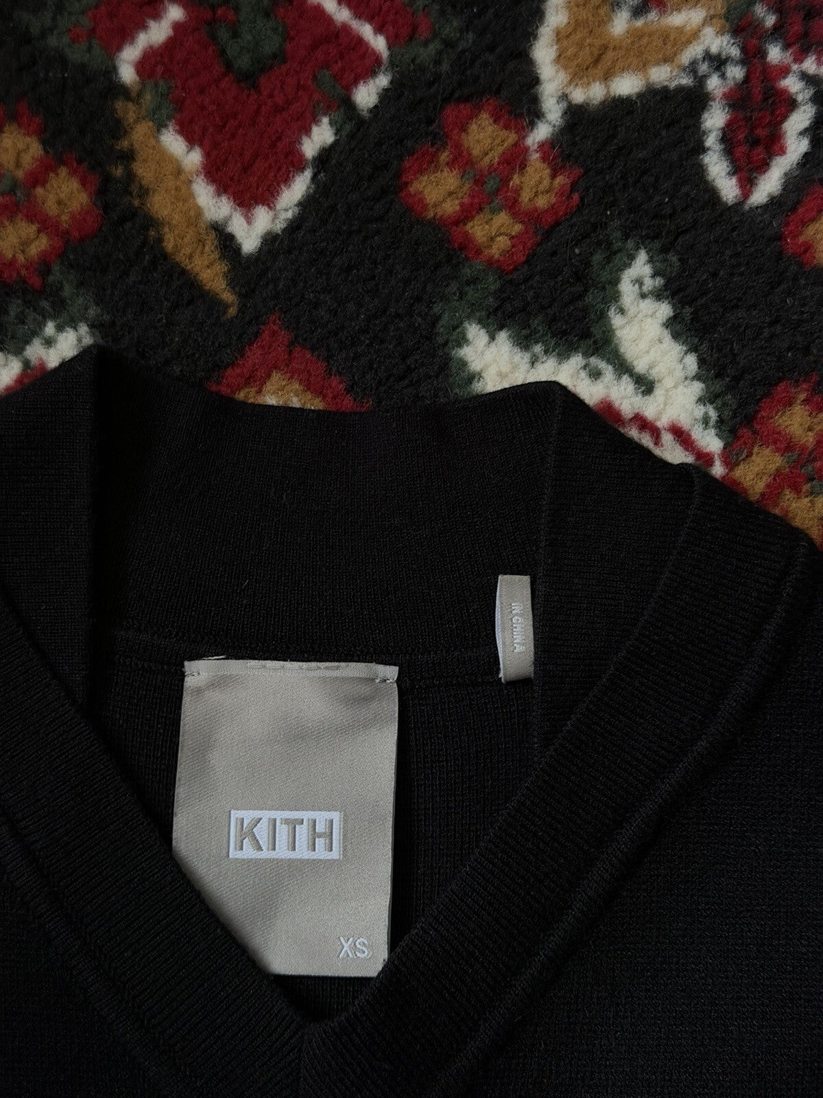Kith Celyn Racer Mini Dress In Knit Black Size XS