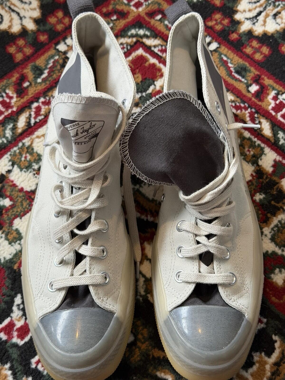 CONVERSE CHUCK 70 High x A-Cold-Wall Silver Birch 2022 A02276C, Size 10.5
