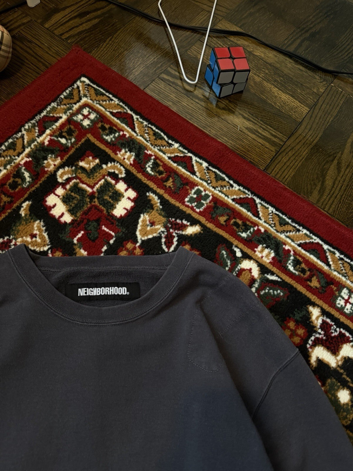 Neighborhood Japan Light-S Cargo Pockets Sweatshirt Size M Made In Japan