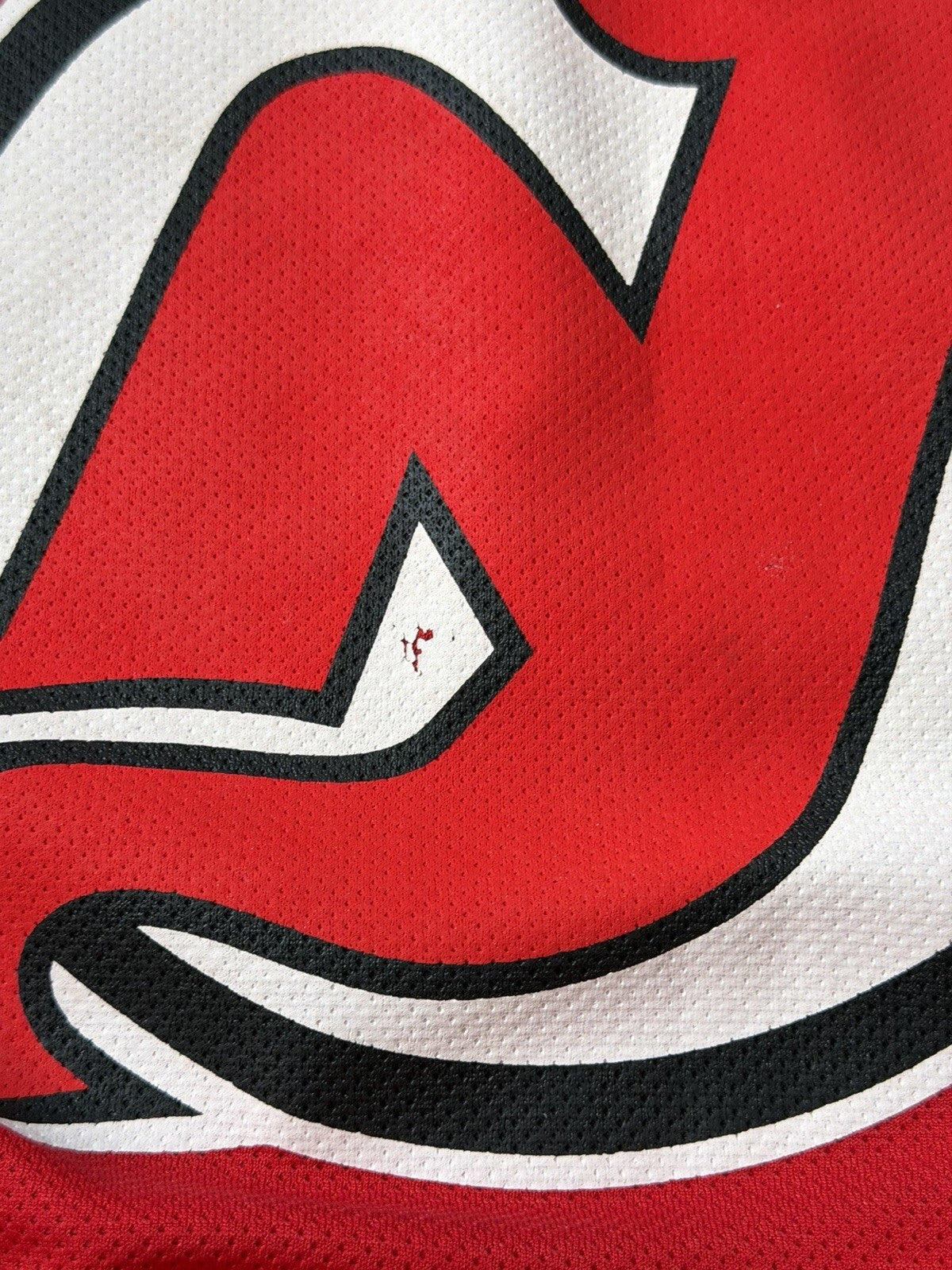 New Jersey Devils Pro Player Red Jersey Size L NHL Hockey