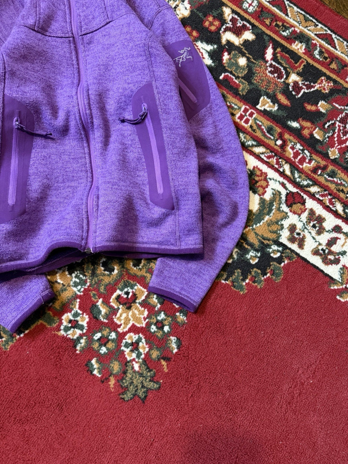 Arctery Polartec Women's Covert Fleece Cardigan Full Zip Ladies Jacket Size S