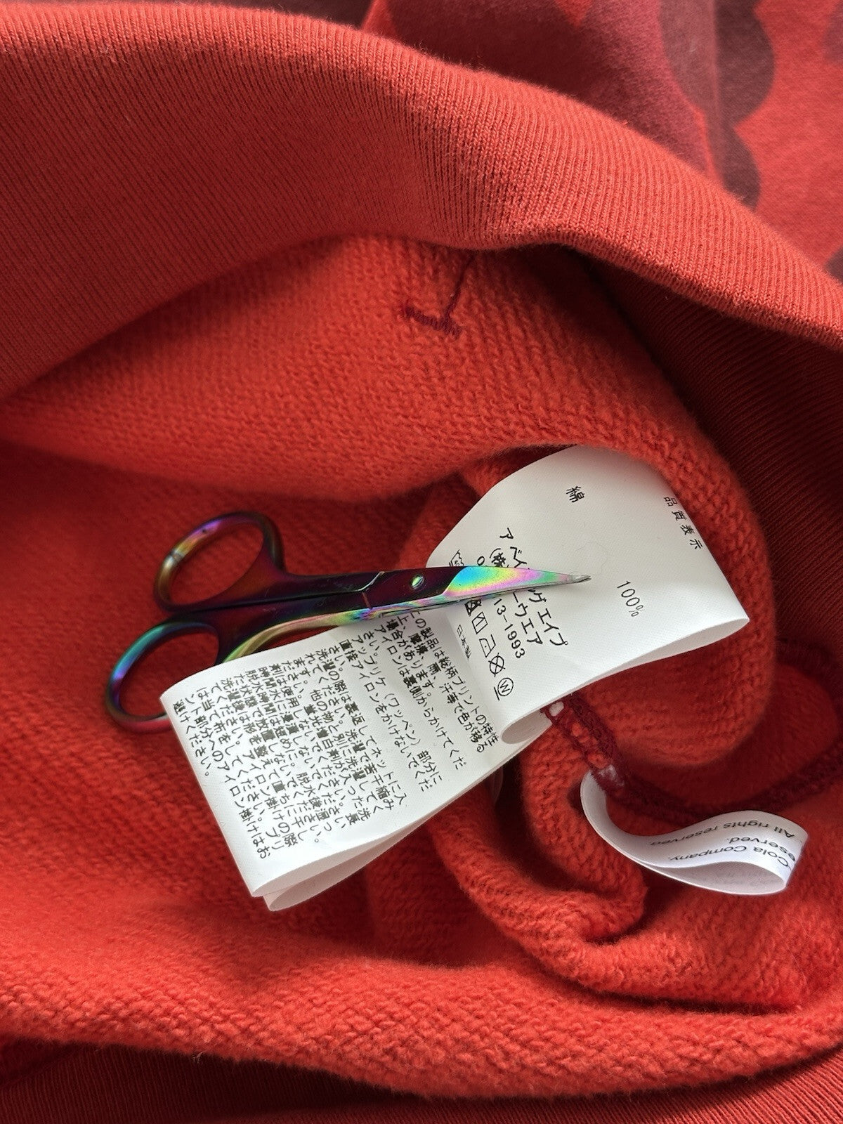 NWT BAPE x Coca-Cola Red Color Camo Ape Head Pullover Hoodie