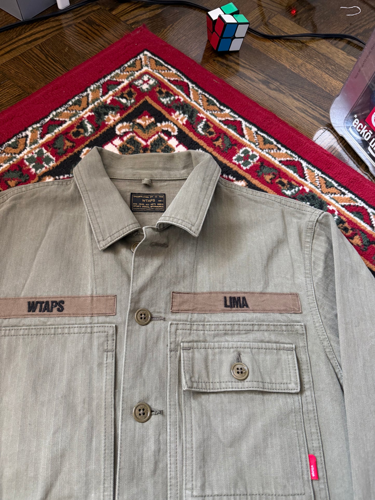 Wtaps Buds Lima Green Fiel Jacket Made in Japan