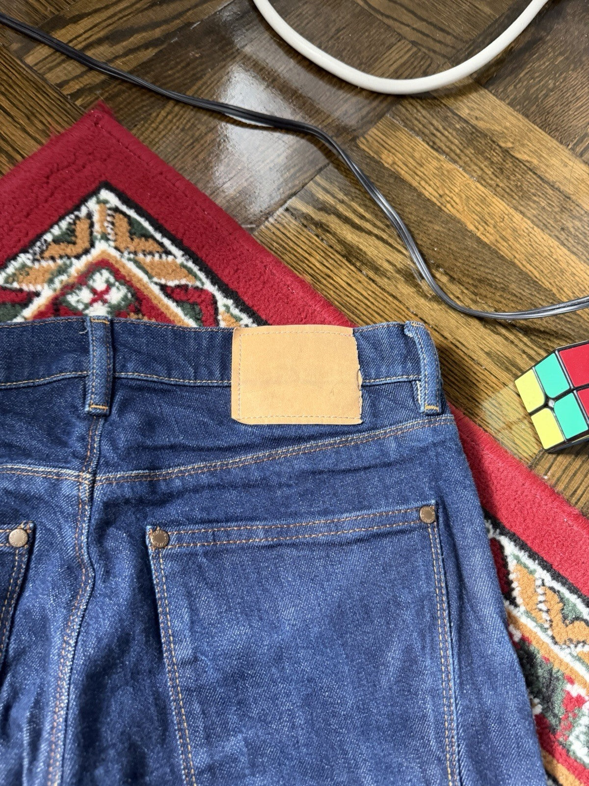 Acne Studios Bla Konst Denim Pants Max Indigo Size 30/32 Skinny Jeans