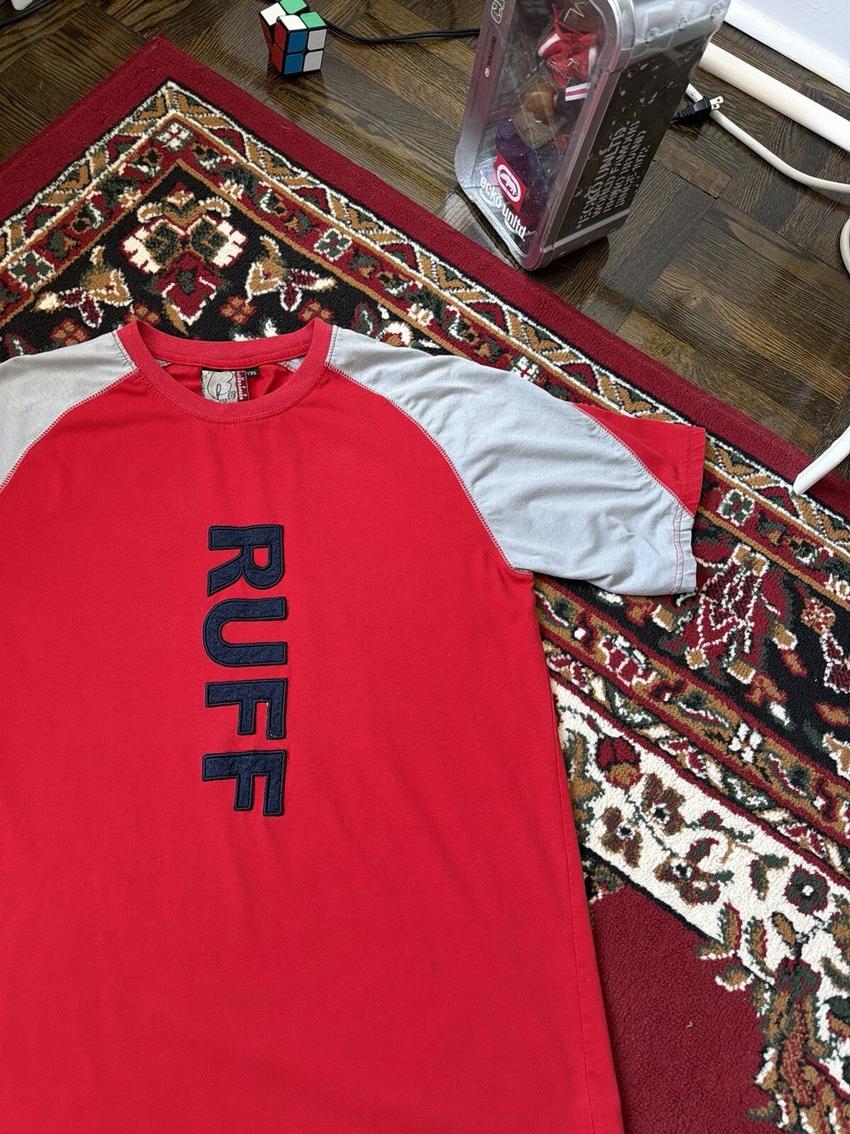 Ruff Ryders Skateboarder Vintage T - Shirt Mens Skate Tee Y2K 90s Skateboarding