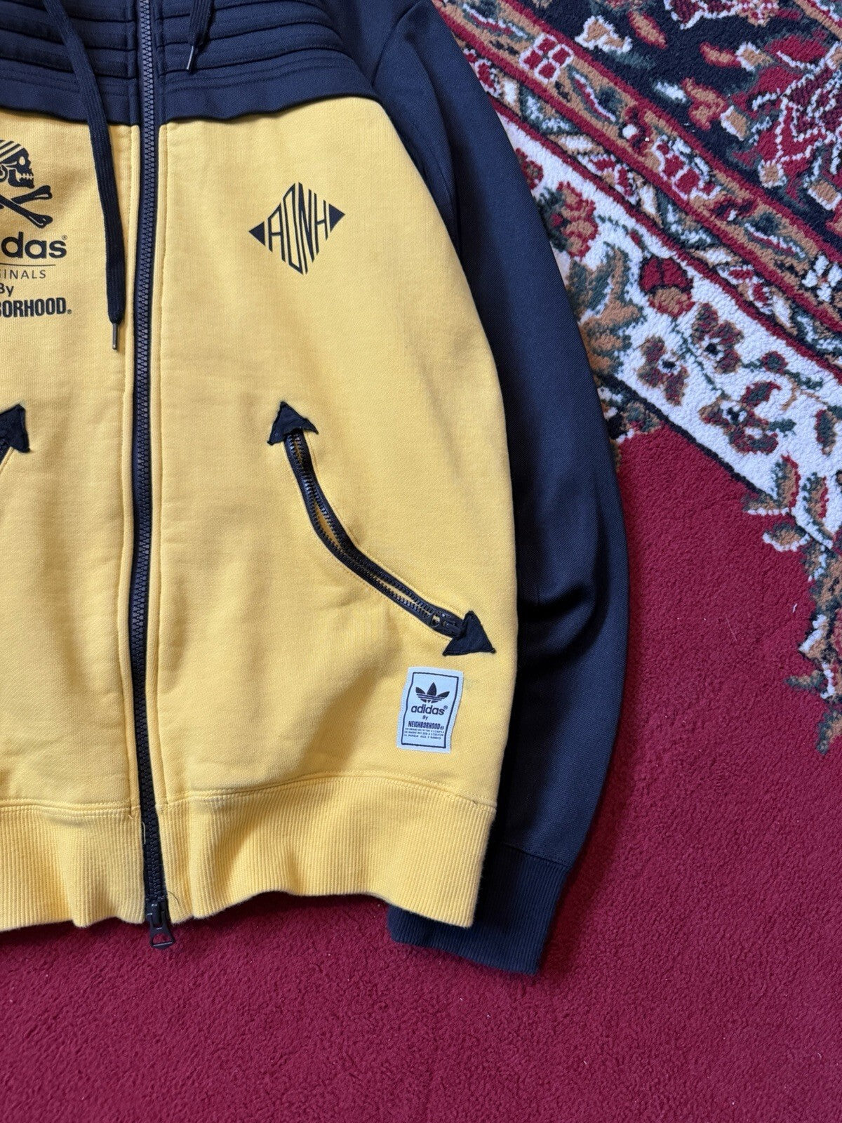 Adidas Originals x Neighborhood 2015 Zip Up Track Jacket Sweater Full Zip Hoodie