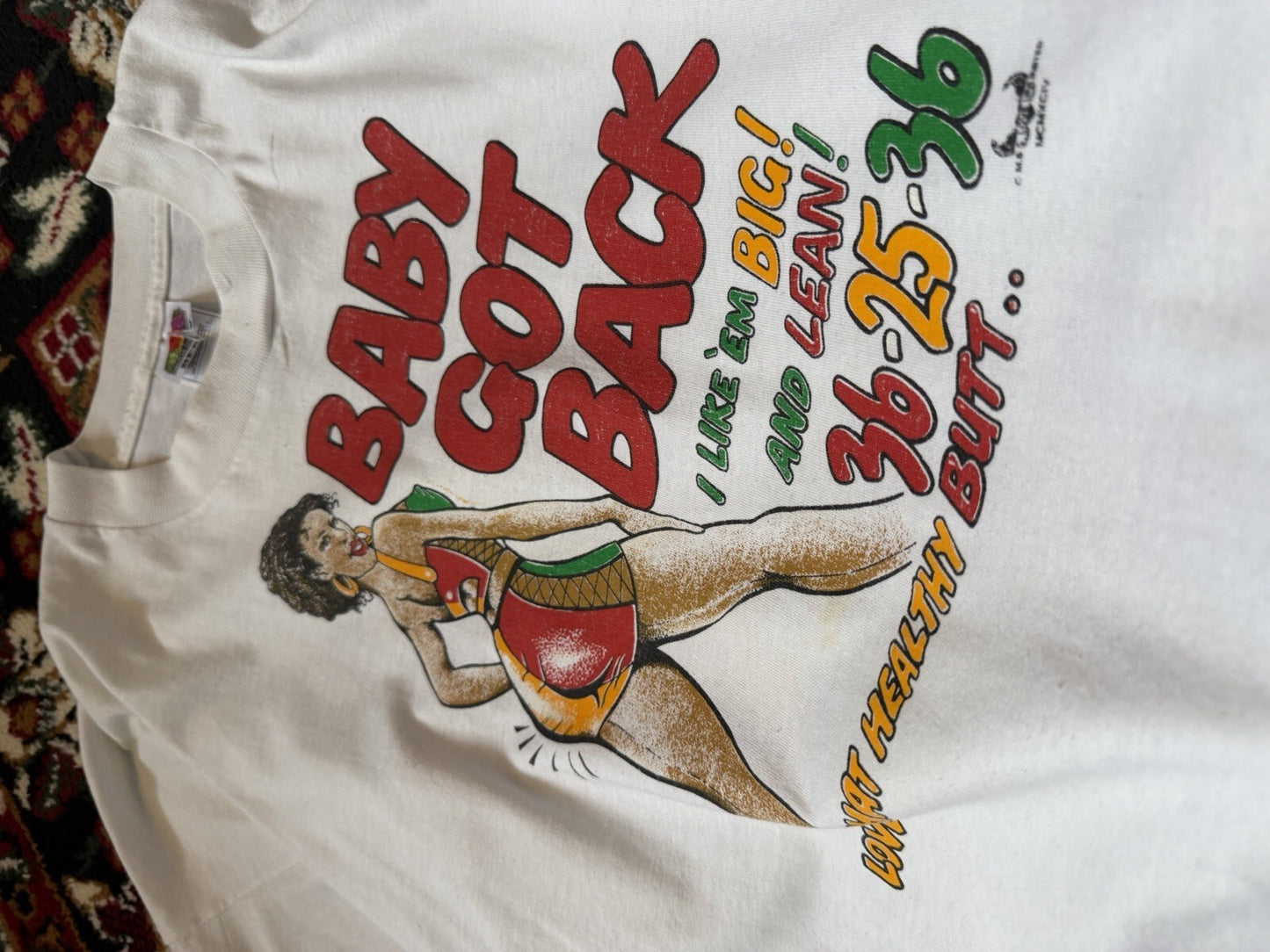 90s Sir Mix A Lot Baby Got Back Vintage Rap Tee Size XXL Band Tee