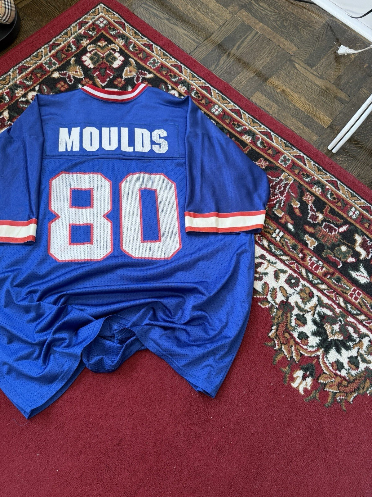 NFL Reebok Buffalo Bills Eric Moulds #80  Authentic Team Replica Jersey Men's L