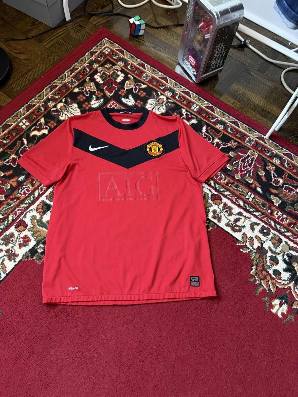 Manchester United Nike 2009/10 Home Football Shirt Soccer Jersey