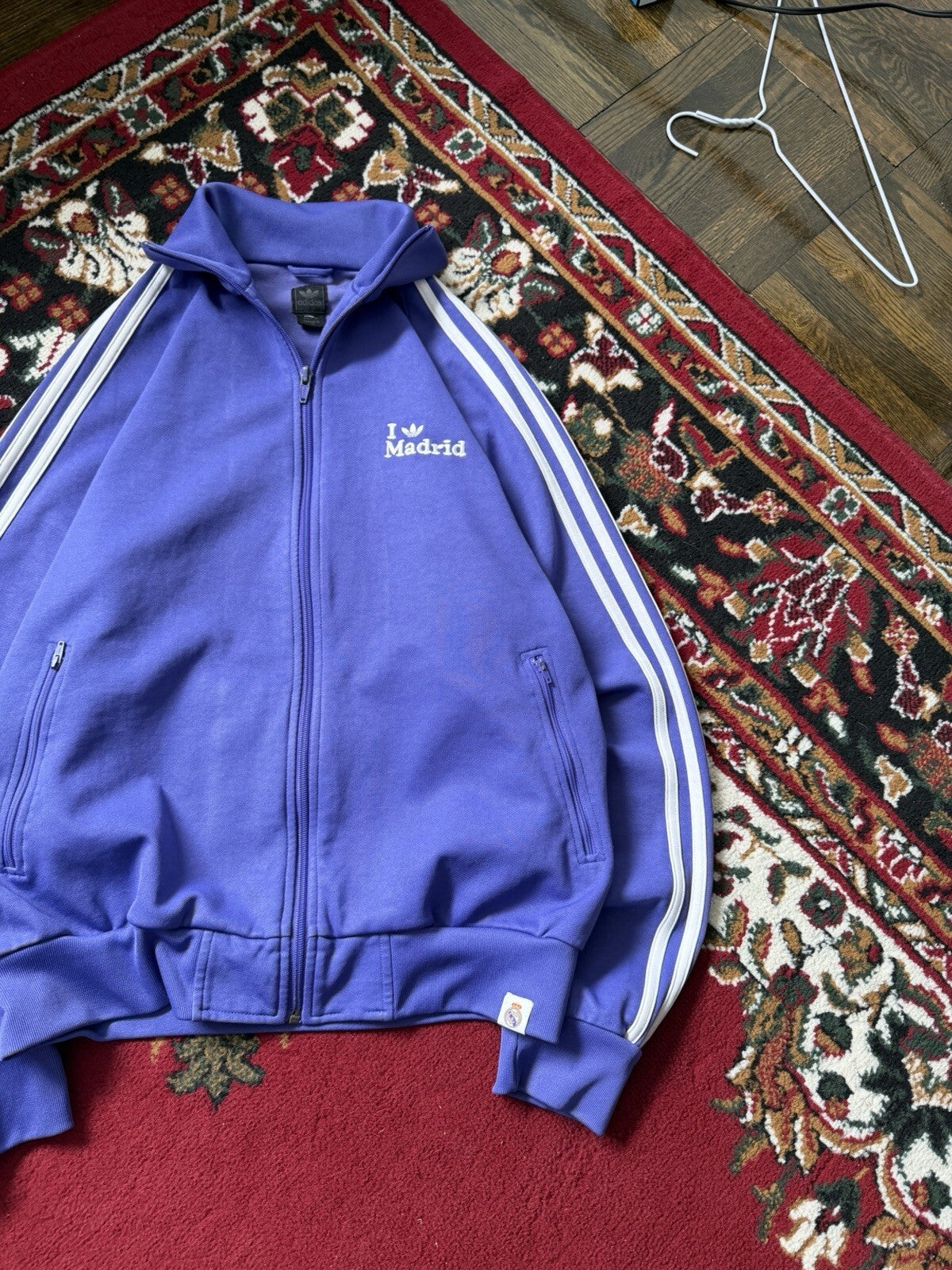 Adidas Real Madrid Jersey Track Jacket Men M Collaboration Limited Edition Rare