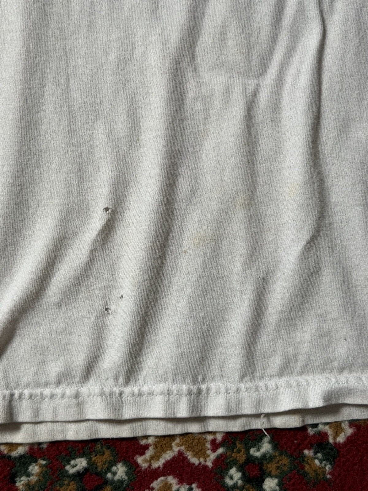 Vintage 2007 Tool 10,000 Days Tour Tee Shirt 2XL White Heavy Metal Band Grunge