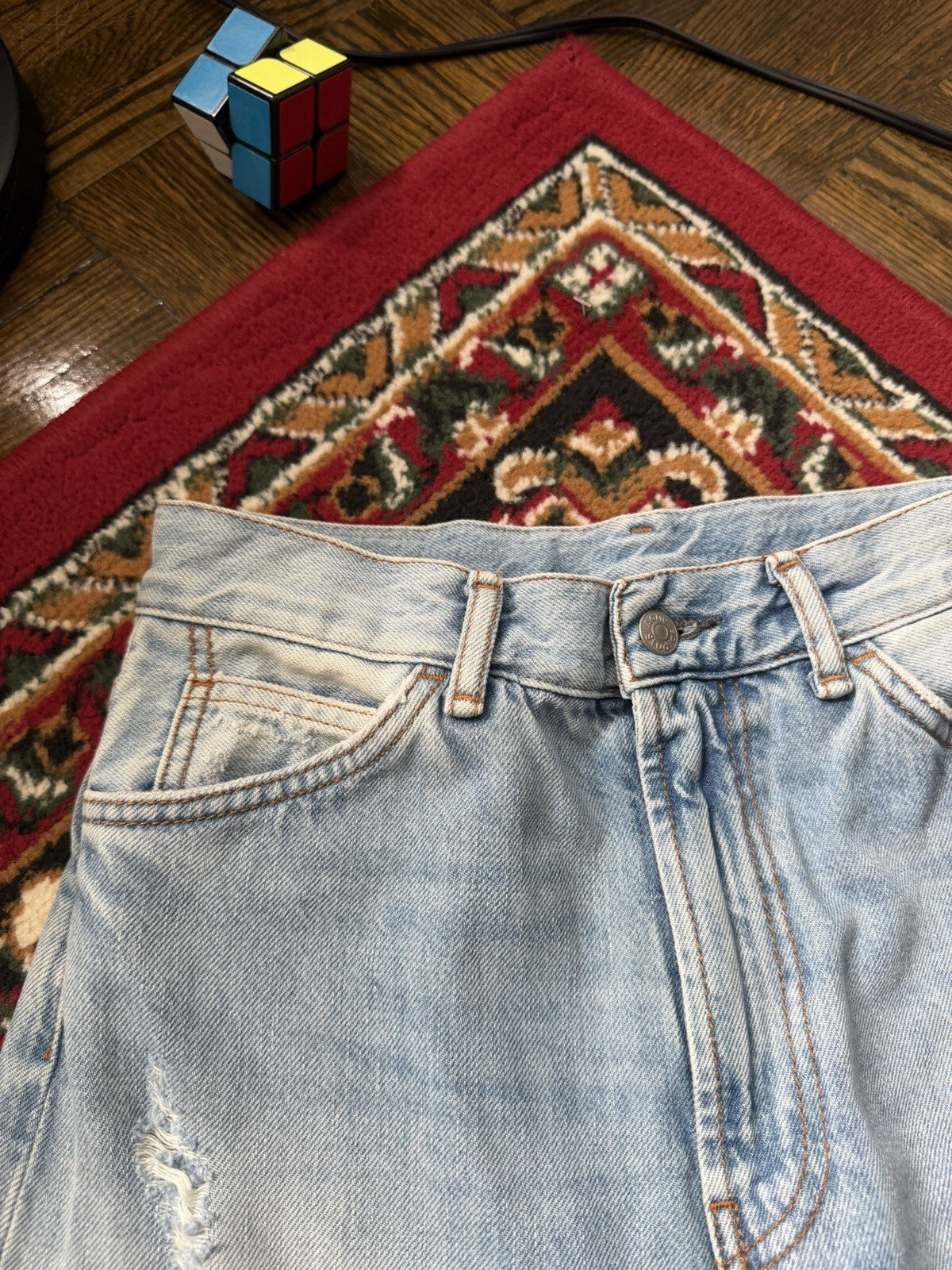 Acne Studios 1977 Light Blue Vintage Jeans Light Wash 29/32