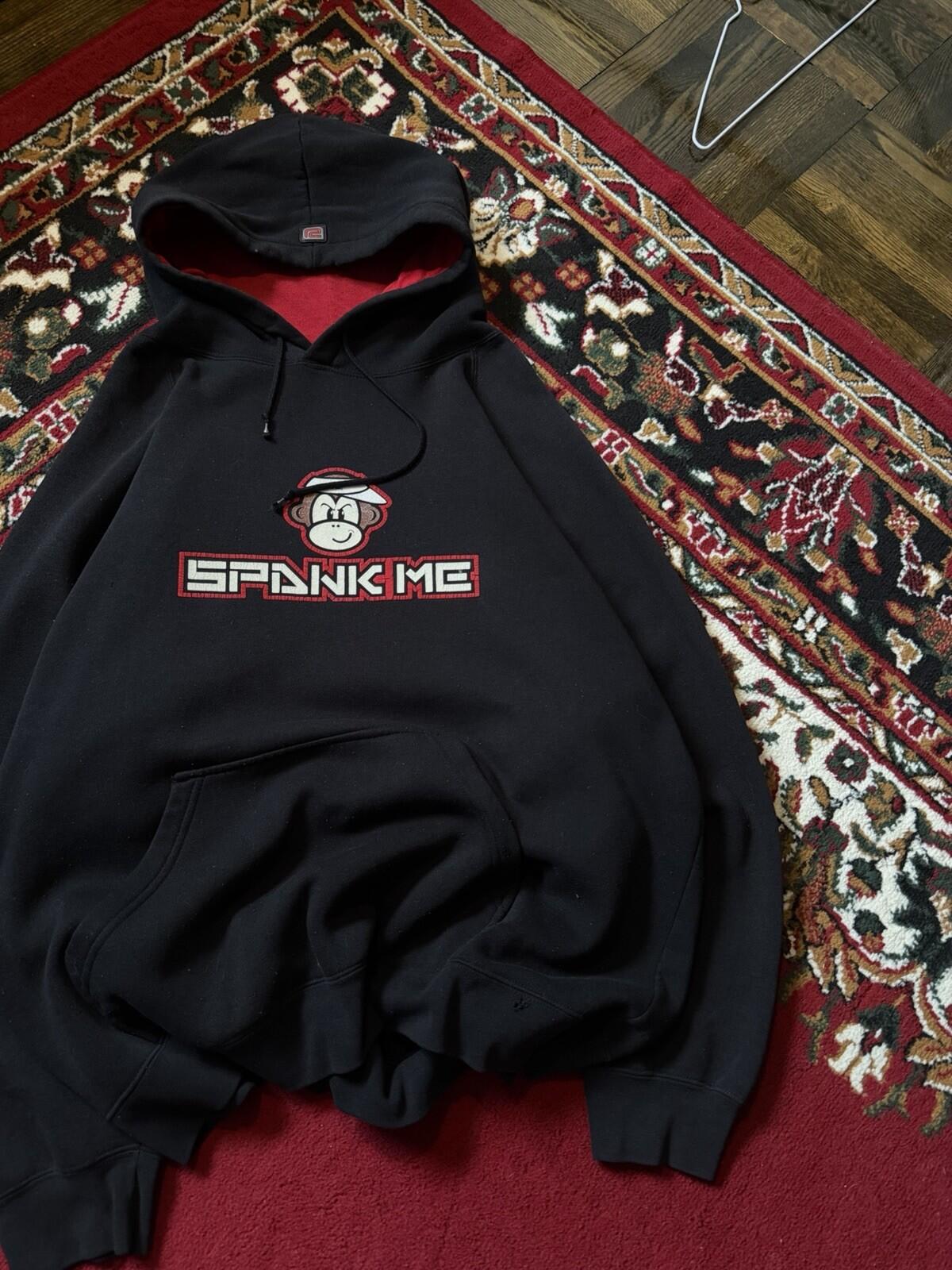 Y2K Randy Rivers Skateboarding "Spank Me " Monkey Vintage Hoodie 90s