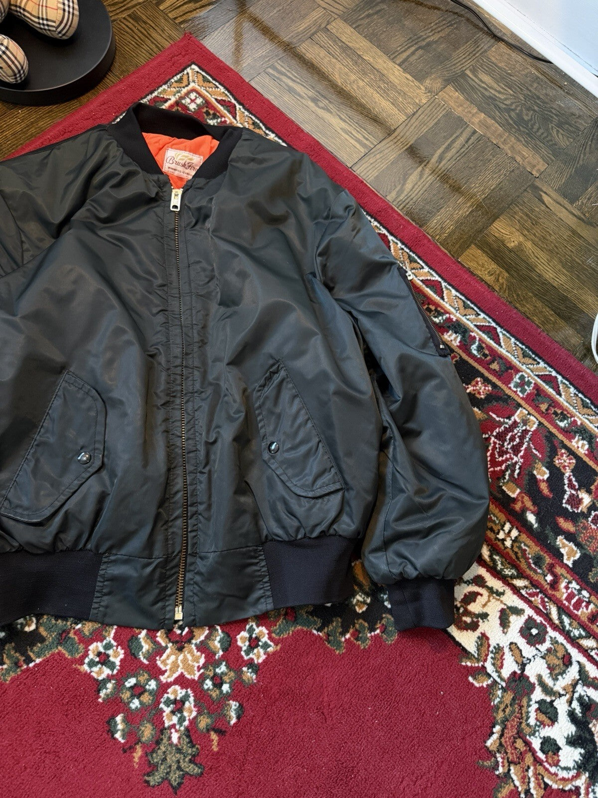 Vintage Military MA1 Bomber Jacket Men’s Size XXL Ideal Reversible
