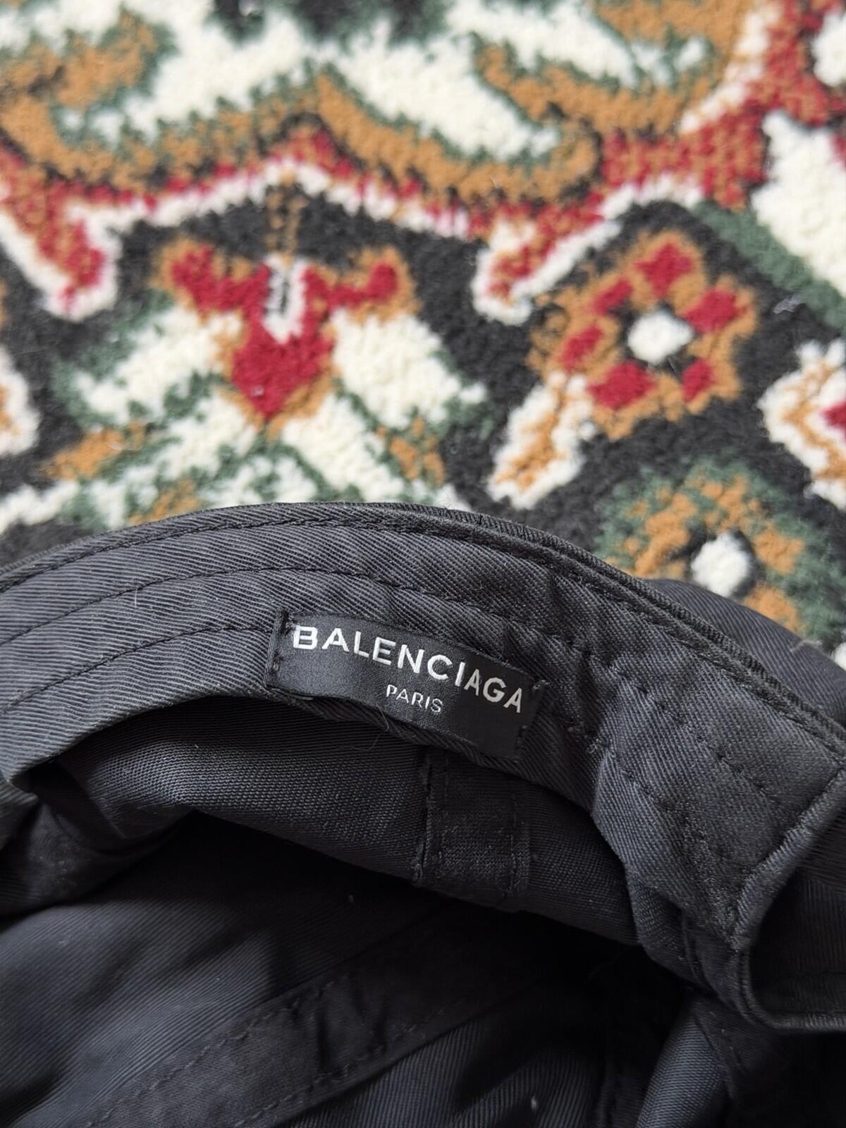 Balenciaga Political Campaign SS17 Baseball Cap OS Navy Blue