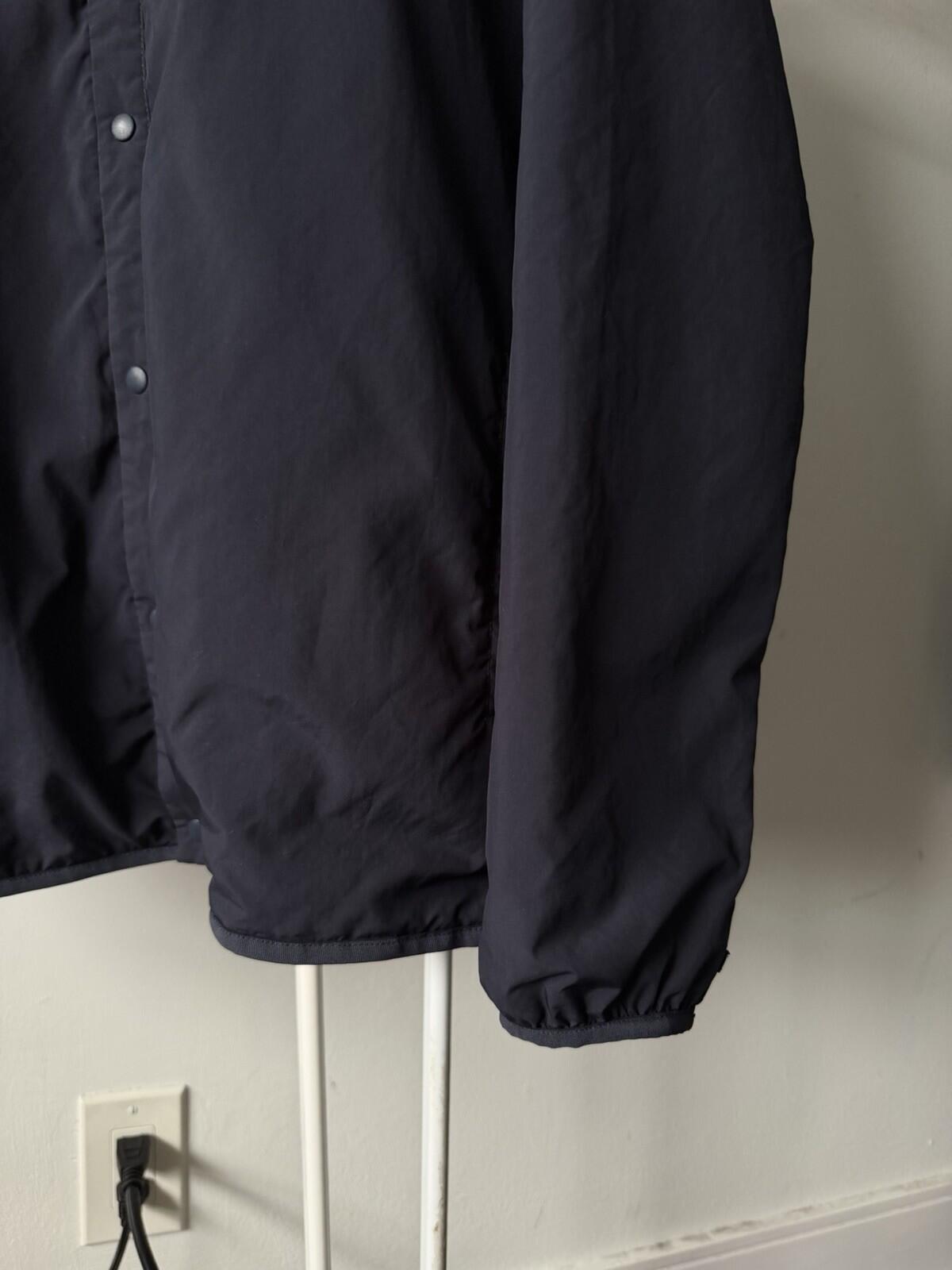 Norse Projects Otto Light WR Nylon Midlayer Collarless Navy Blue Jacket XL