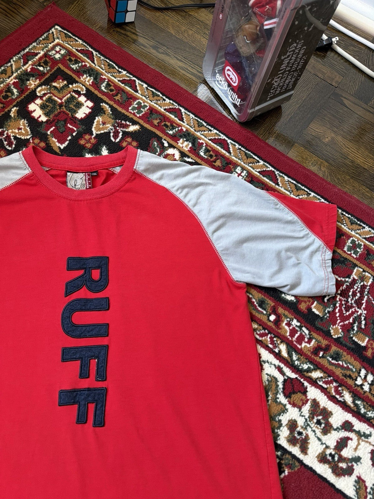 Ruff Ryders Skateboarder Vintage T - Shirt Mens Skate Tee Y2K 90s Skateboarding