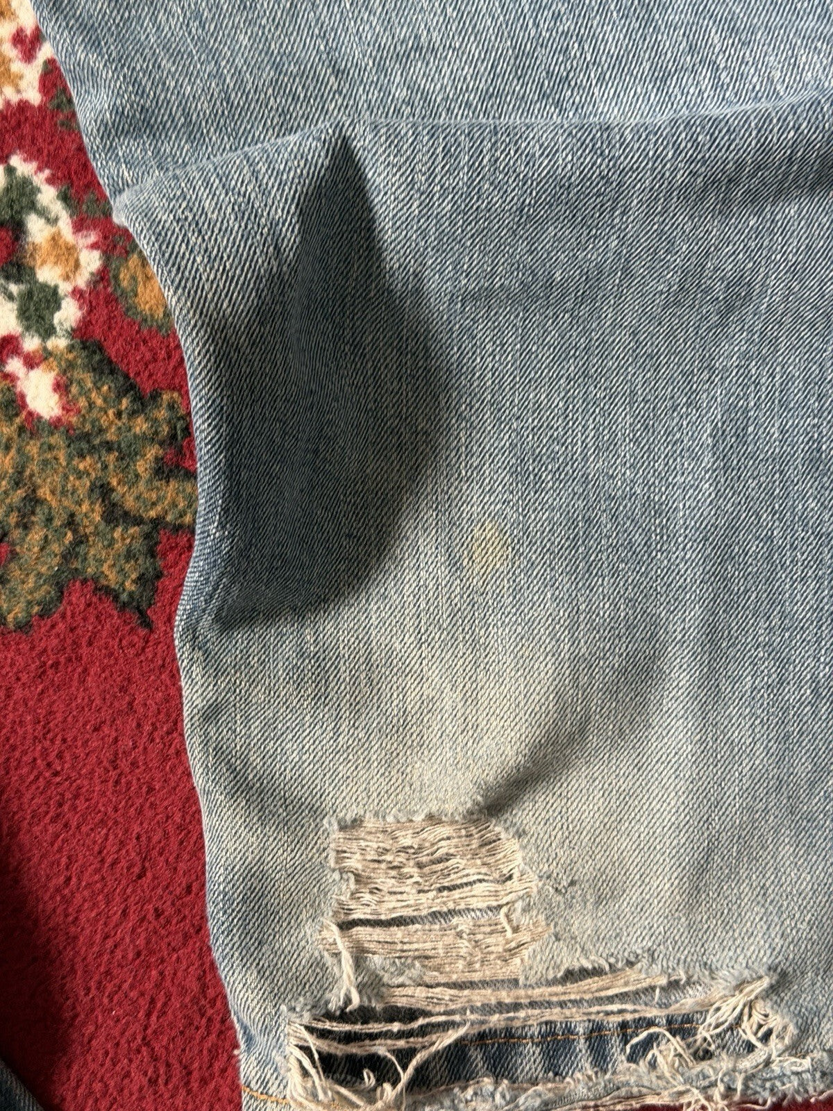 Carhartt Relaxed Fit Vintage Distressed Jeans Size 36x30 Y2K