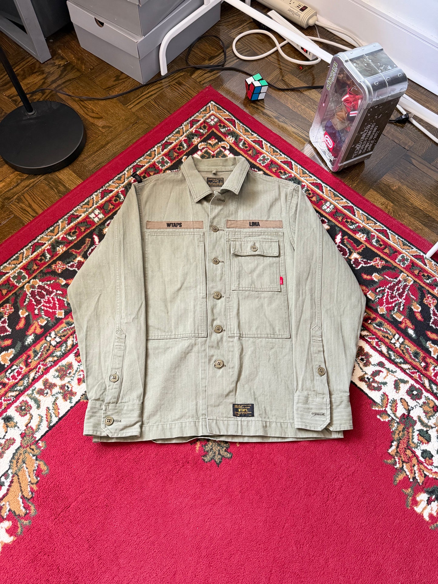 Wtaps Buds Lima Green Fiel Jacket Made in Japan