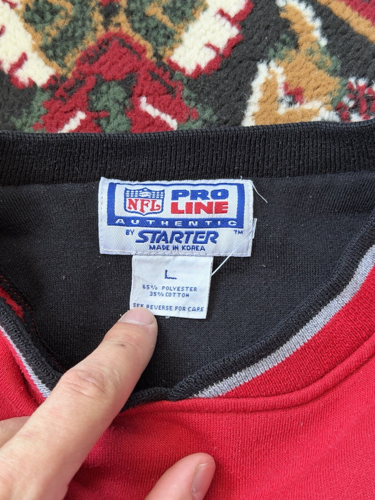 Vintage Starter Pro Line San Francisco 49ers Sweatshirt 90’s Y2K Men's Size L